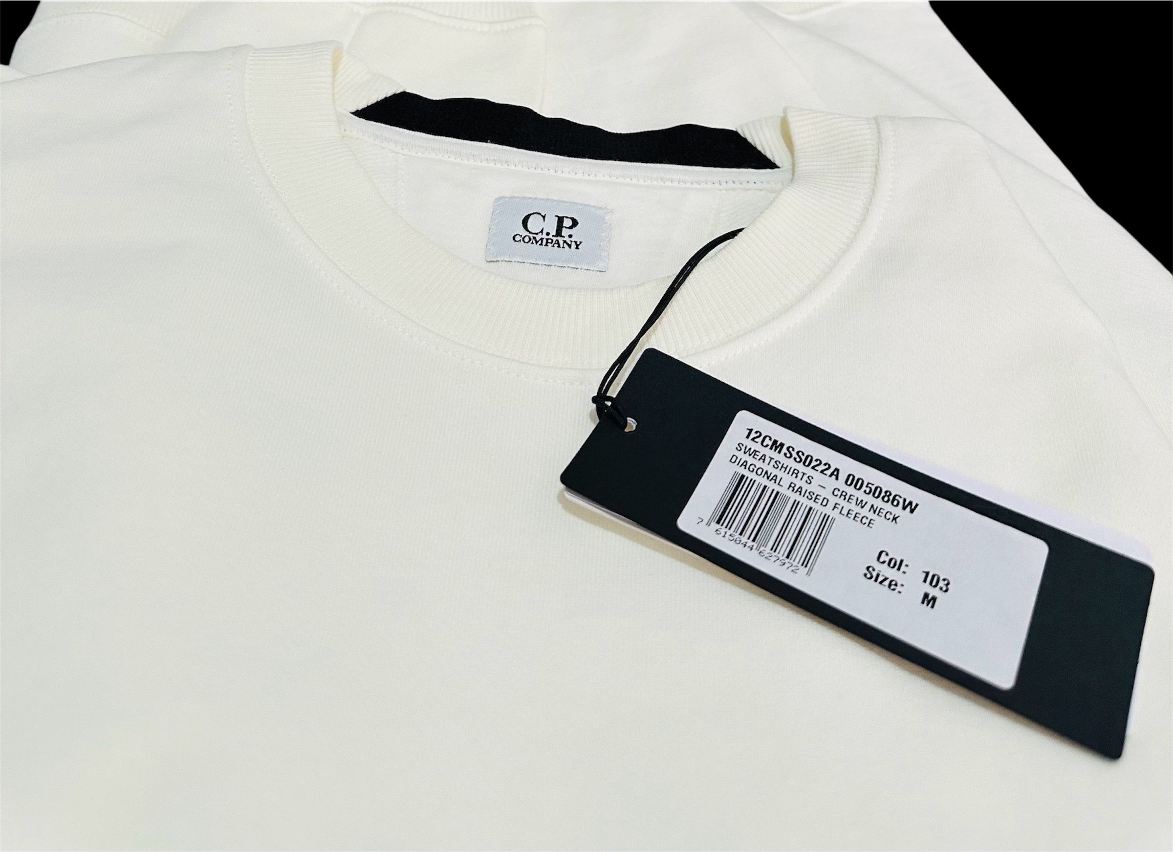 C.P. Company Diagonal Raised Fleece Sweatshirt Size US M / EU 48-50 / 2 - 6 Thumbnail
