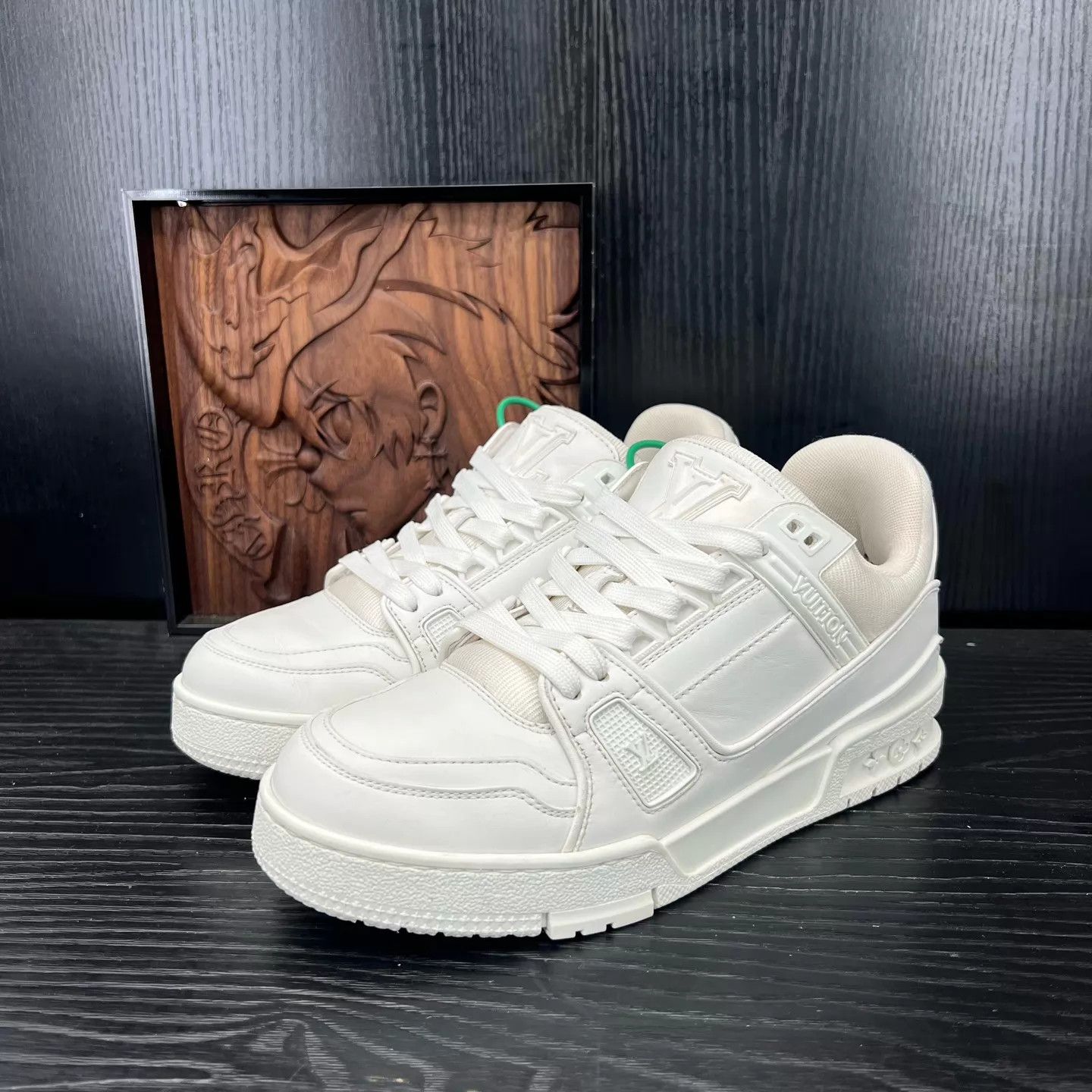 Louis Vuitton LV Trainer White Size 4 (EU 37) Size US 6.5 / IT 36.5 - 1 Thumbnail