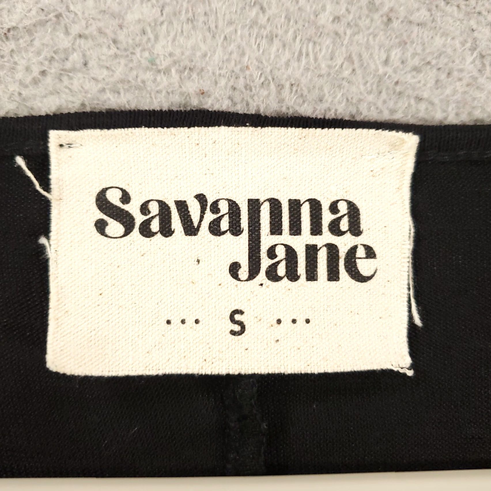 Vintage Savanna Jane Boho Top Womens Black Embroidered Flowers Sheer Dolman Oversized S Shirt Blouse Size S / US 4 / IT 40 - 5 Thumbnail