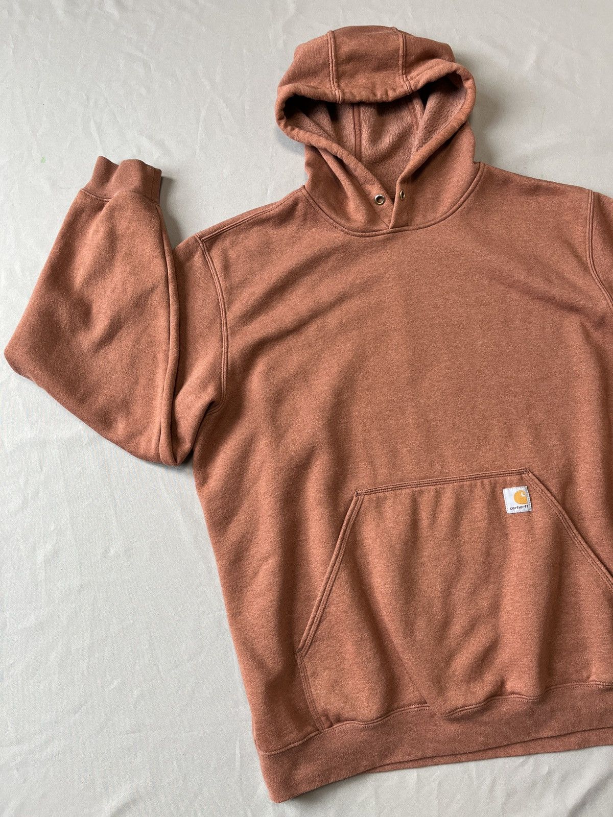 Carhartt CARHARTT Logo on the sleeve Work Massive Hoodie Size US XL / EU 56 / 4 - 2 Thumbnail