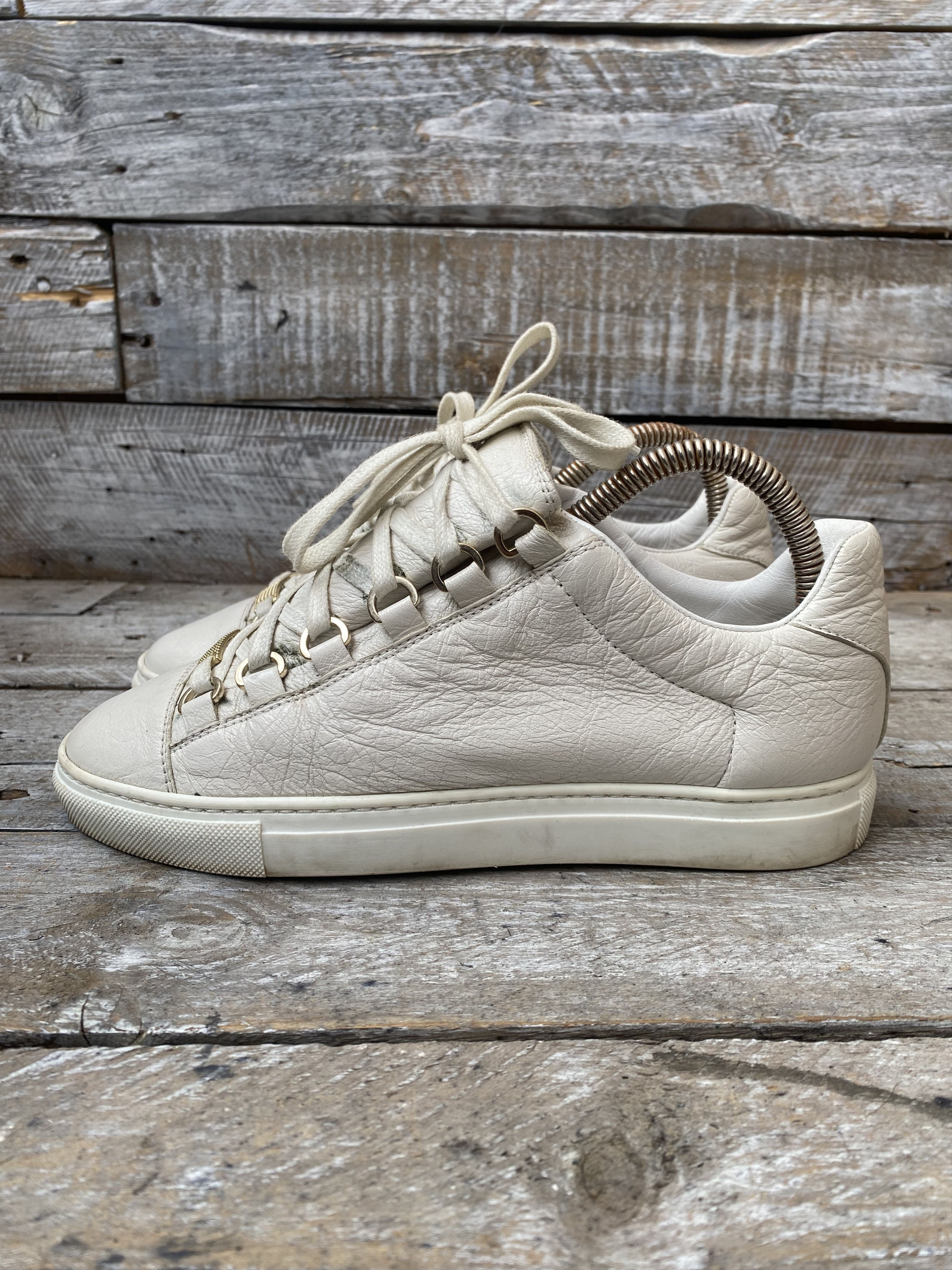 Balenciaga Balenciaga arena white low-top sneakers sz 36 Size US 6 / IT 36 - 6 Thumbnail