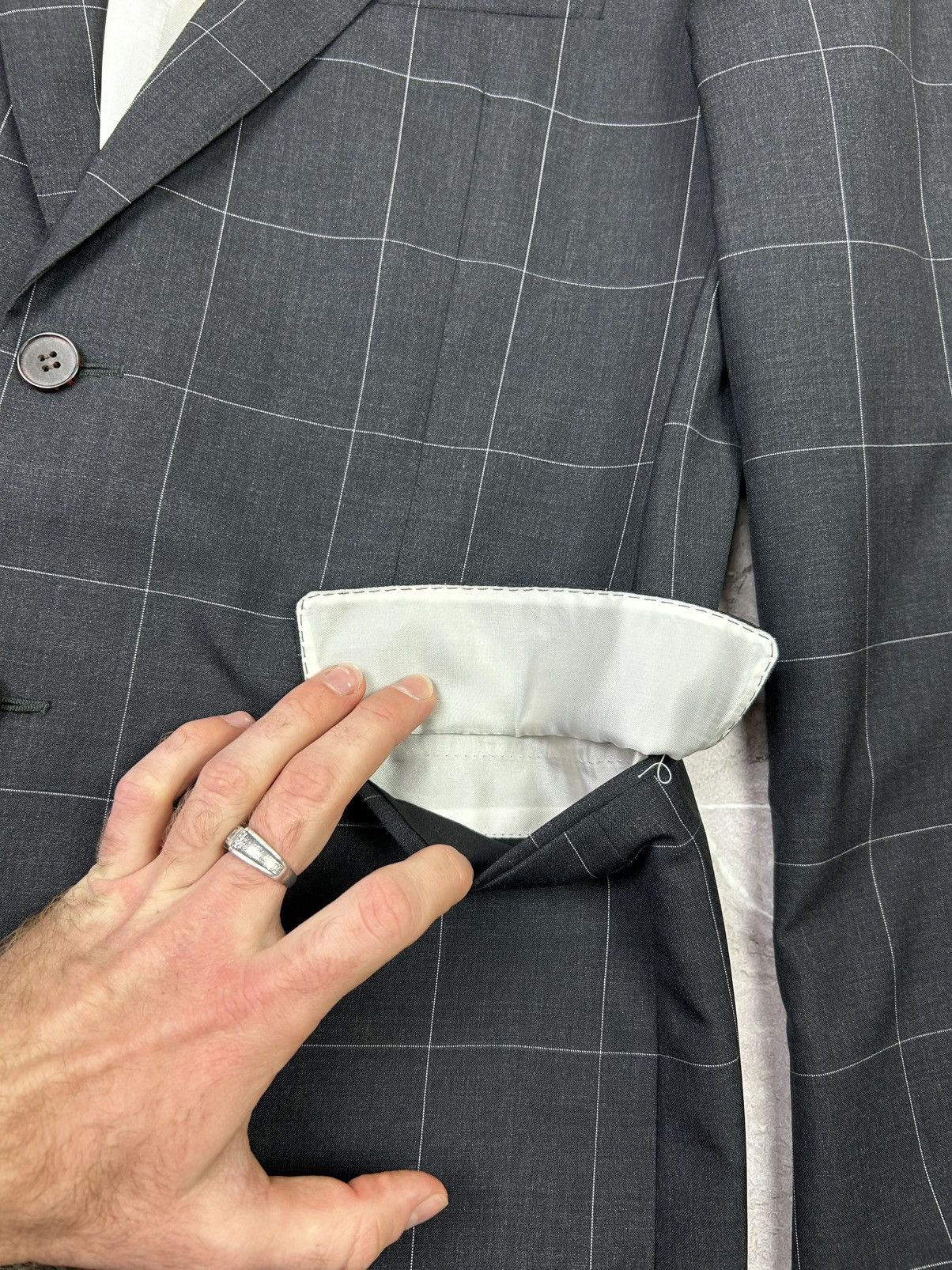 Designer × Suitsupply SUITSUPPLY Blazer Jacket Size 52 Size 52R - 6 Thumbnail