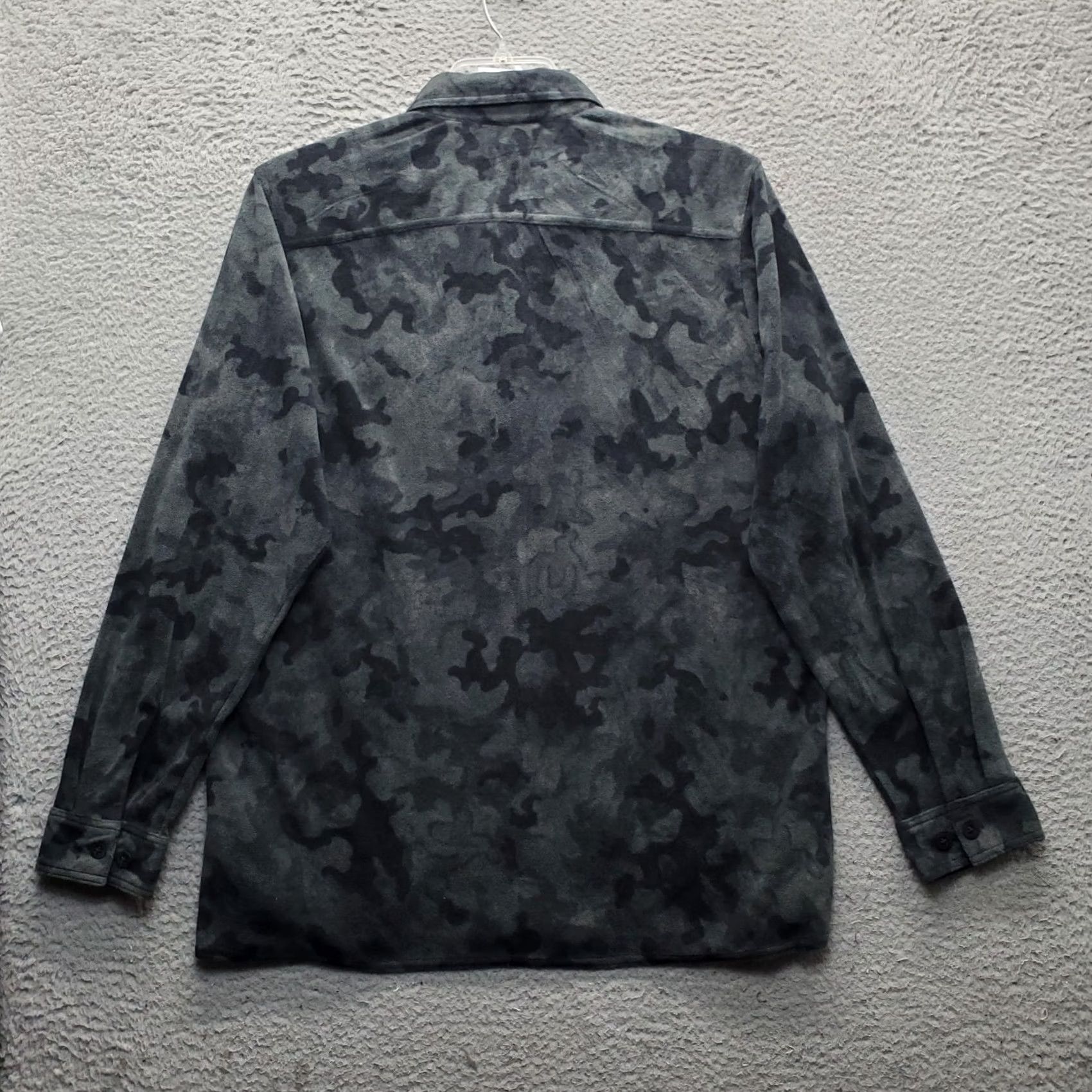 Vintage Columbia Fleece Shirt Mens M Multi Camouflage Collared Button-Up Flap Pockets Size US M / EU 48-50 / 2 - 2 Thumbnail