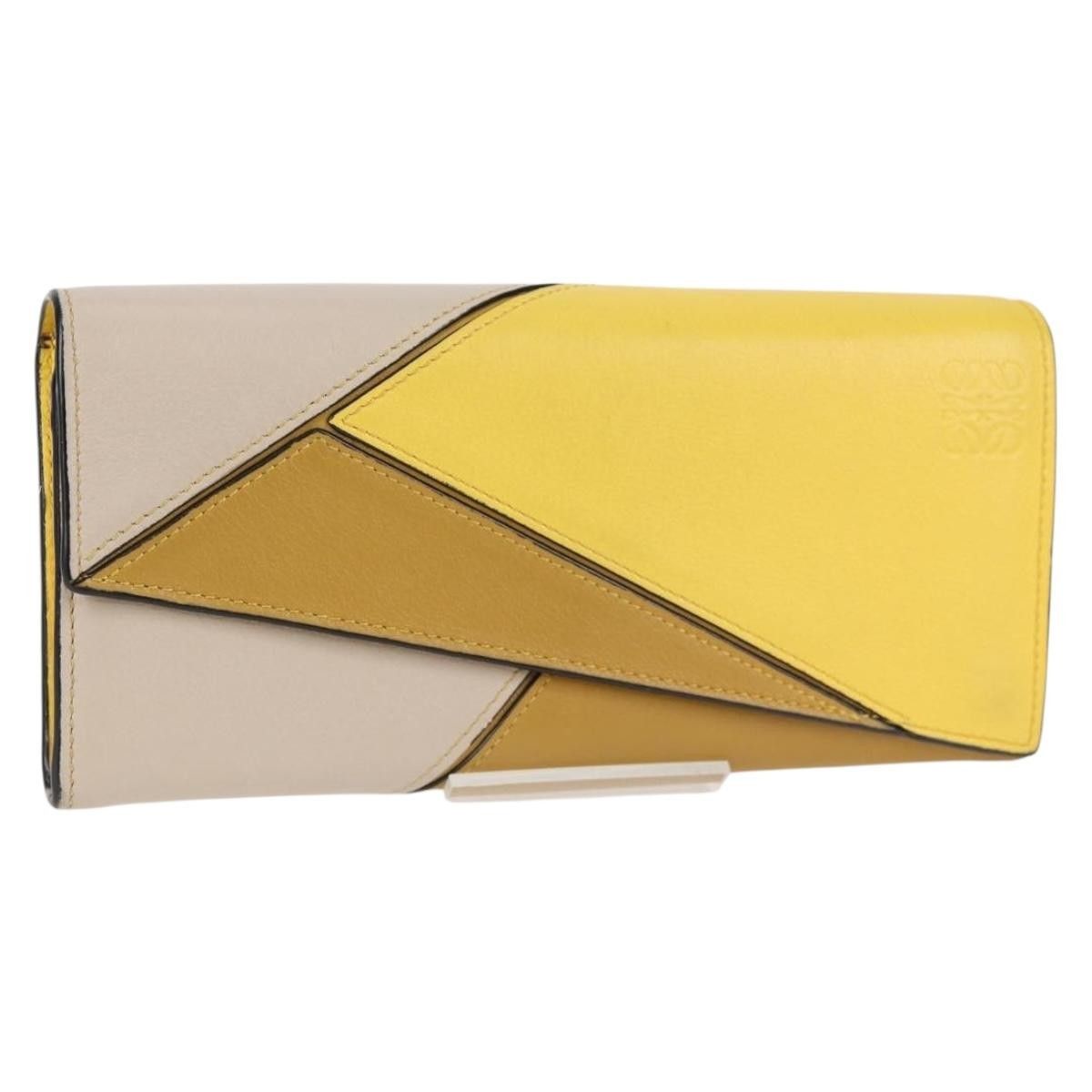 Loewe Loewe Puzzle Zip Wallet Leather Size ONE SIZE - 1 Thumbnail