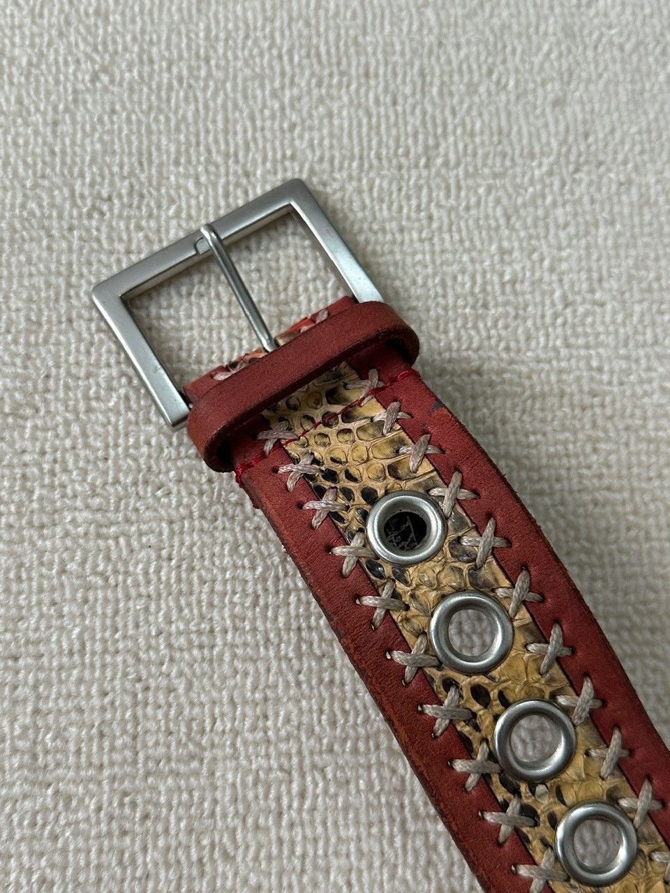 Japanese Brand × Tornado Mart 2000s Tornado Mart Snake Skin Bracelet Size ONE SIZE - 4 Thumbnail