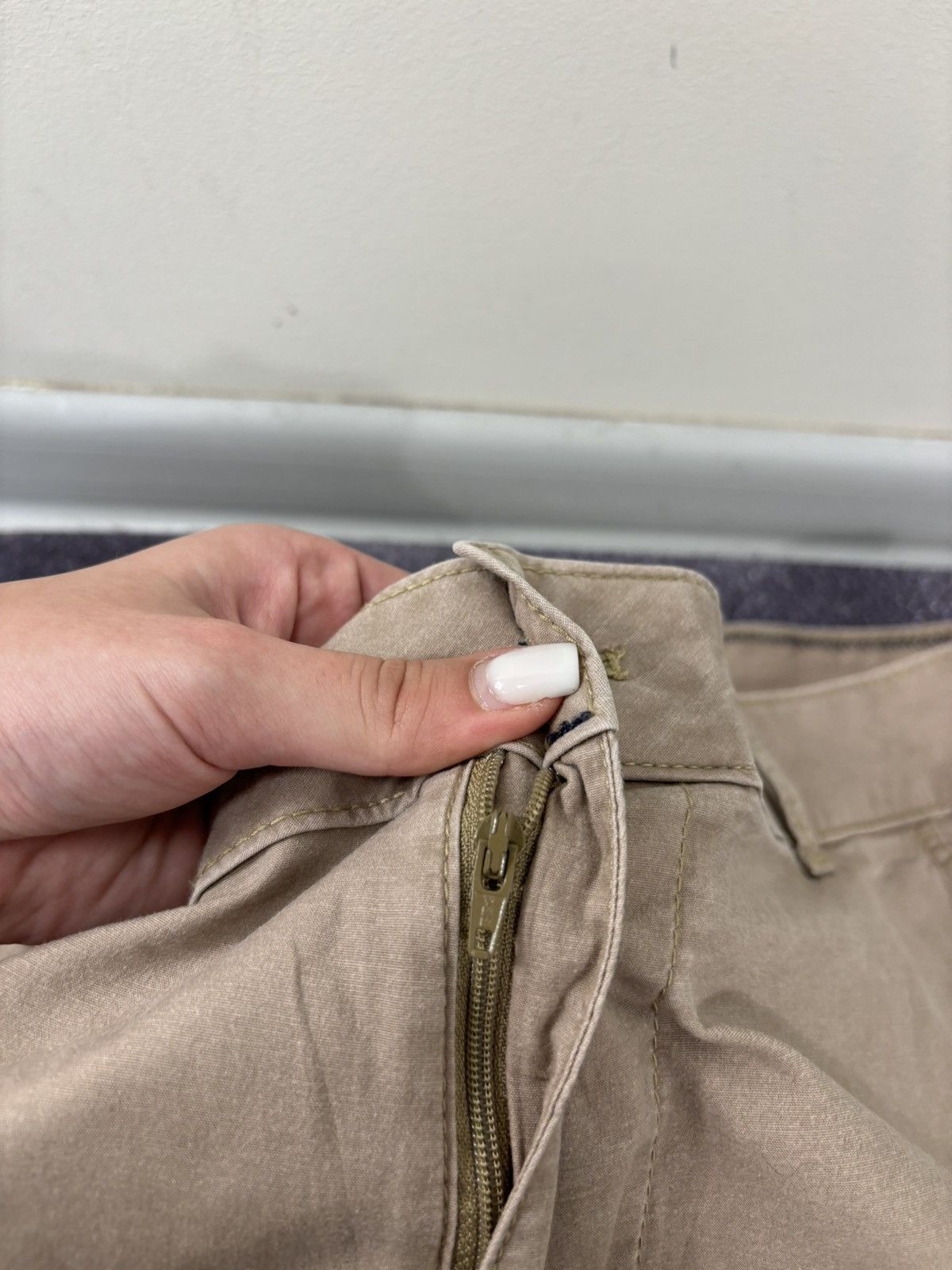 Izod IZOD Saltwater Y2K Utility Military Style Hype Cargo Shorts Size US 38 / EU 54 - 9 Thumbnail