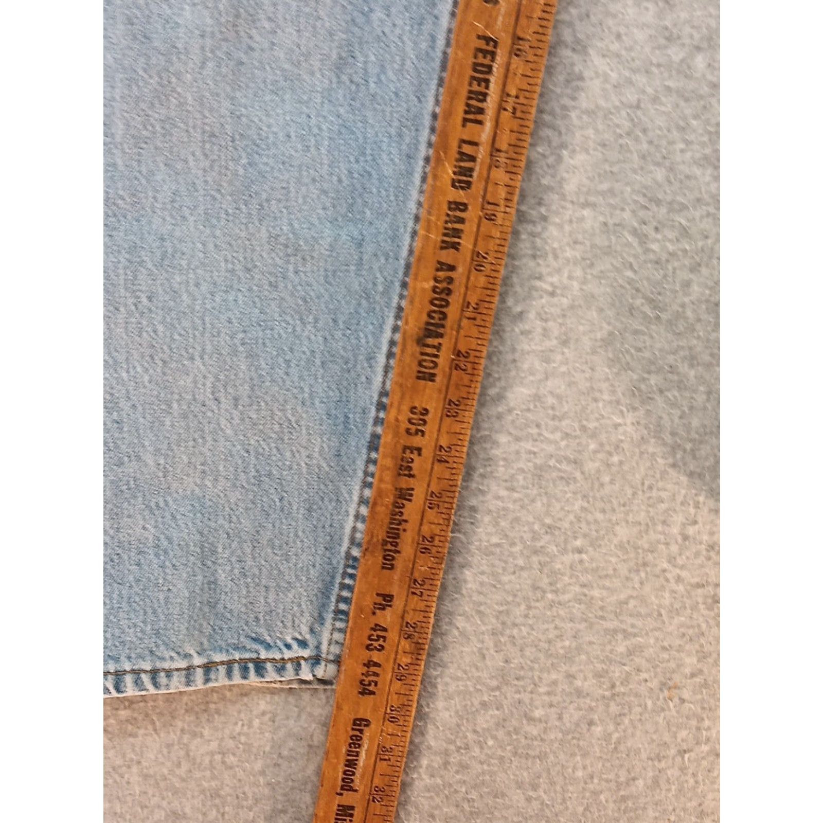Levi's VINTAGE Levi's Jeans 40x30 Blue Relaxed Tapered 5-Pocket Denim USA 02 Mens Size US 40 / EU 56 - 7 Thumbnail