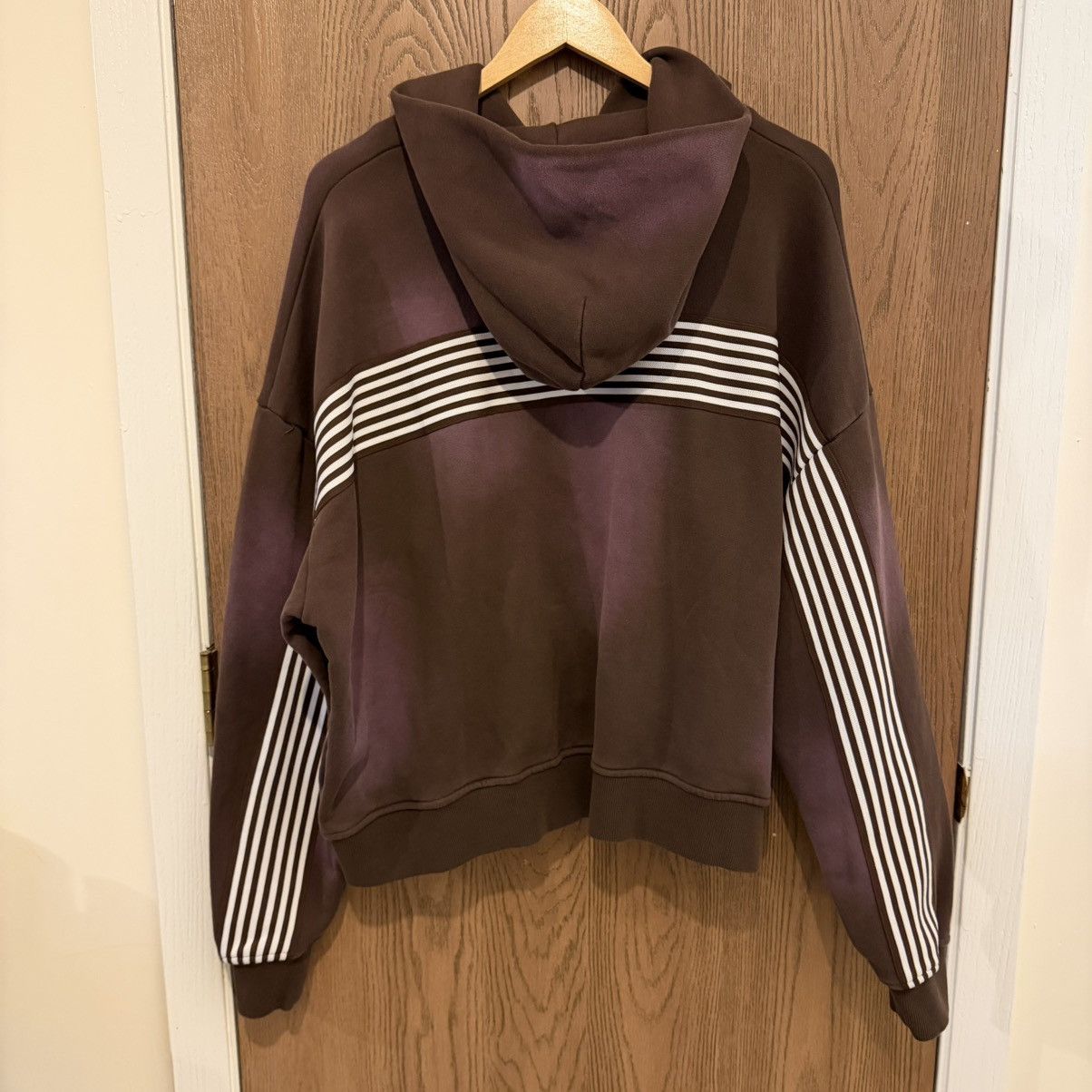 HMDD HMDD Chocolate French Terry Monster Zip Up Hoodie Sz Small Size US S / EU 44-46 / 1 - 7 Thumbnail