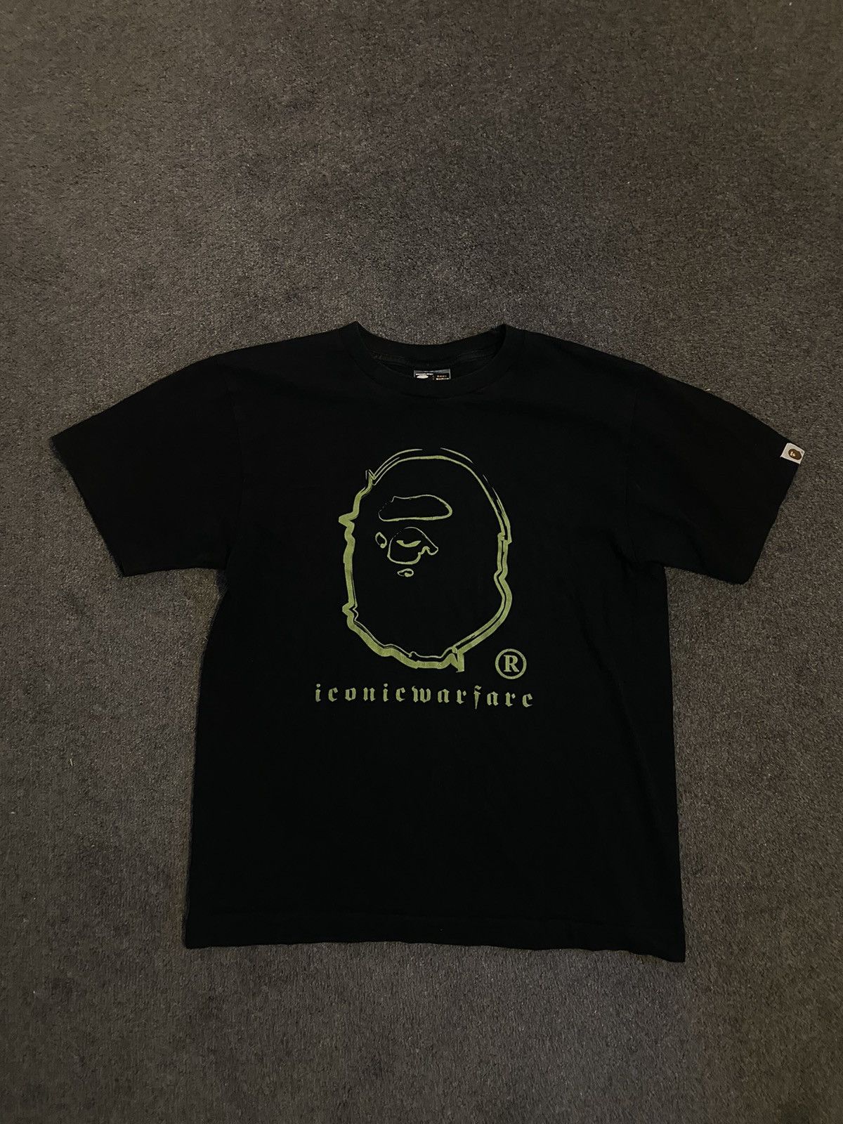 1999 Bape Ideograph iconic warfair T-shirt
