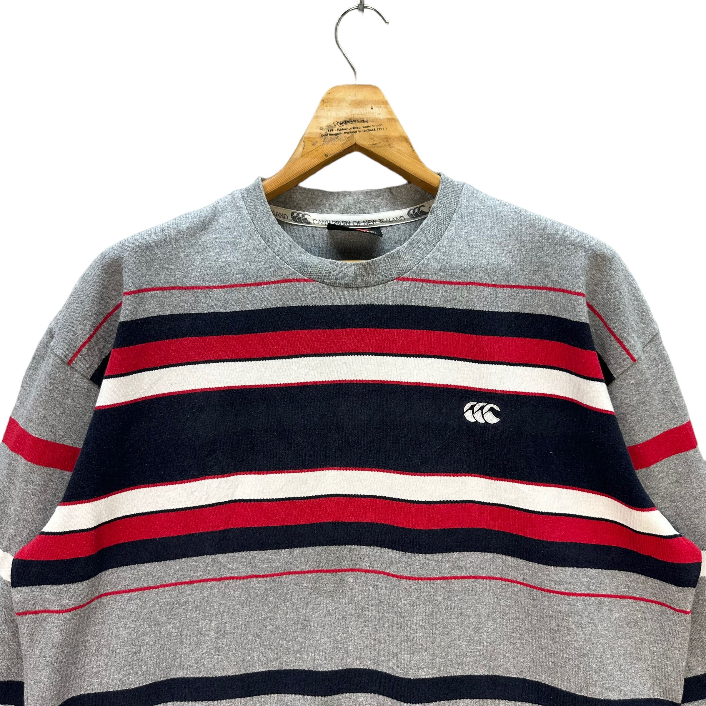 Canterbury of New Zealand Canterbury New Zealand Striped Long Sleeve Shirt #9337-004 Size US L / EU 52-54 / 3 - 2 Thumbnail