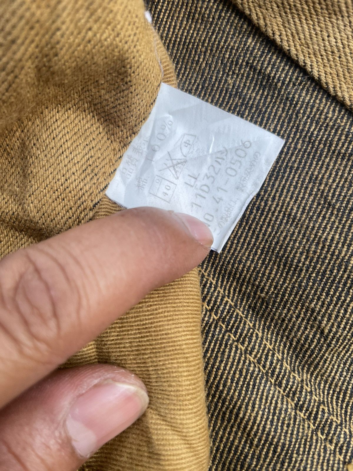 If Six Was Nine × Japanese Brand × Johnbull John Bull Herringbone Twill Bush Pant Size US 35 - 14 Thumbnail