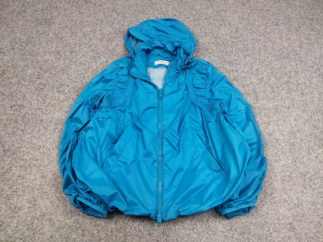 Adidas × Stella McCartney Adidas x Stella Mccartney Oversized Light Zip Hoodie Jacket Size XS / US 0-2 / IT 36-38 - 2 Thumbnail