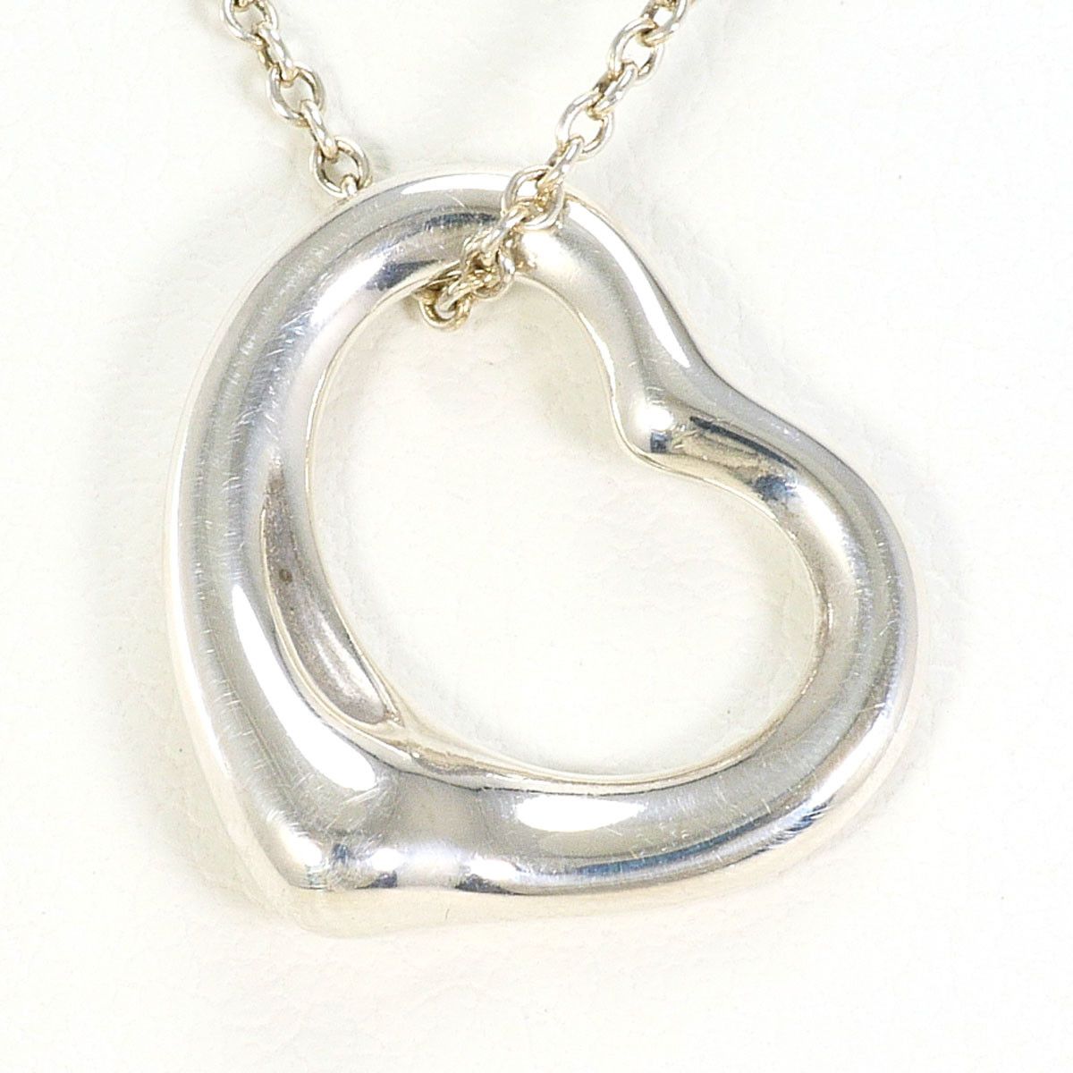 Tiffany & Co. Tiffany & Co. Tiffany Open Heart Silver 925 Necklace Precious Metal Necklace DUTY FREE for USA Size ONE SIZE - 1 Thumbnail