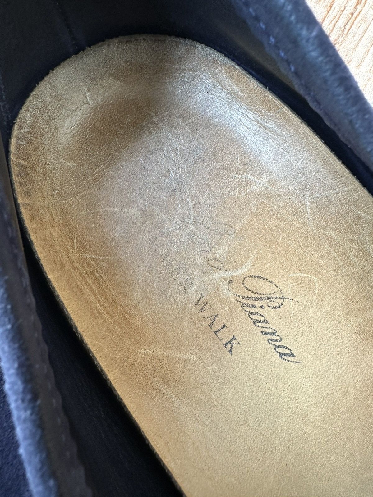 Loro Piana Loro Piana Summer Walk Blue Suede Loafer Flats Size US 11 / EU 44 - 17 Thumbnail