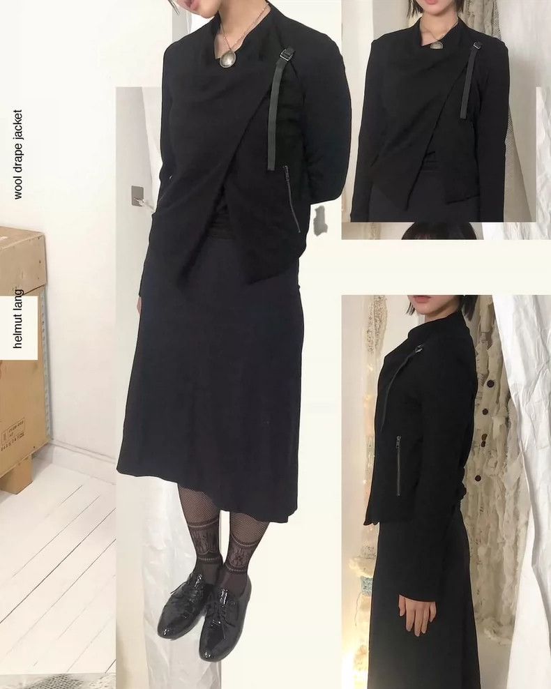 Helmut Lang HELMUT LANG Deconstruct the wool coat Size M / US 6-8 / IT 42-44 - 2 Thumbnail