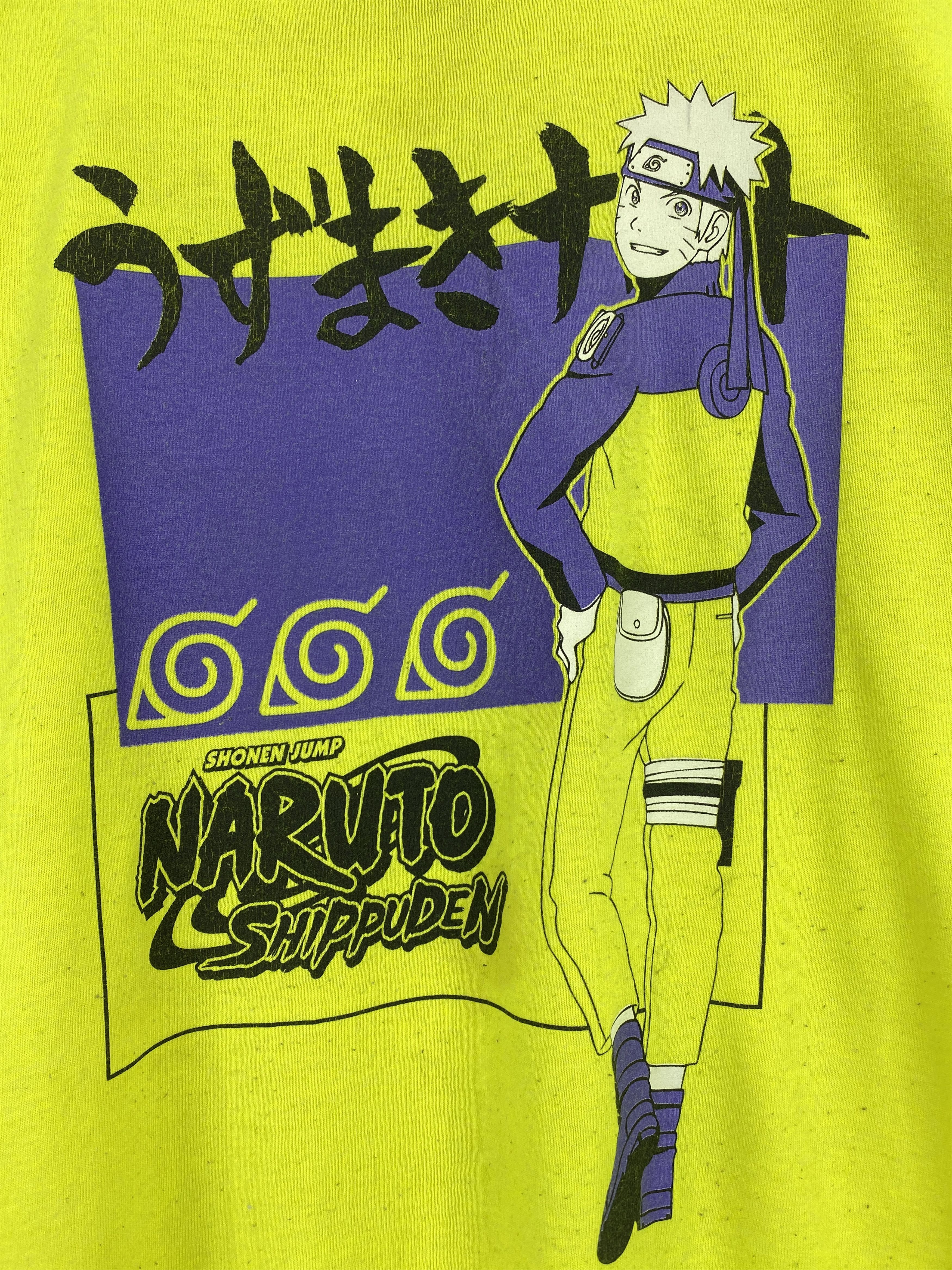 Anime × Japanese Brand × Vintage Vintage Naruto Shippuden Printed Japanese Anime Tee TA0695 Size US S / EU 44-46 / 1 - 7 Thumbnail