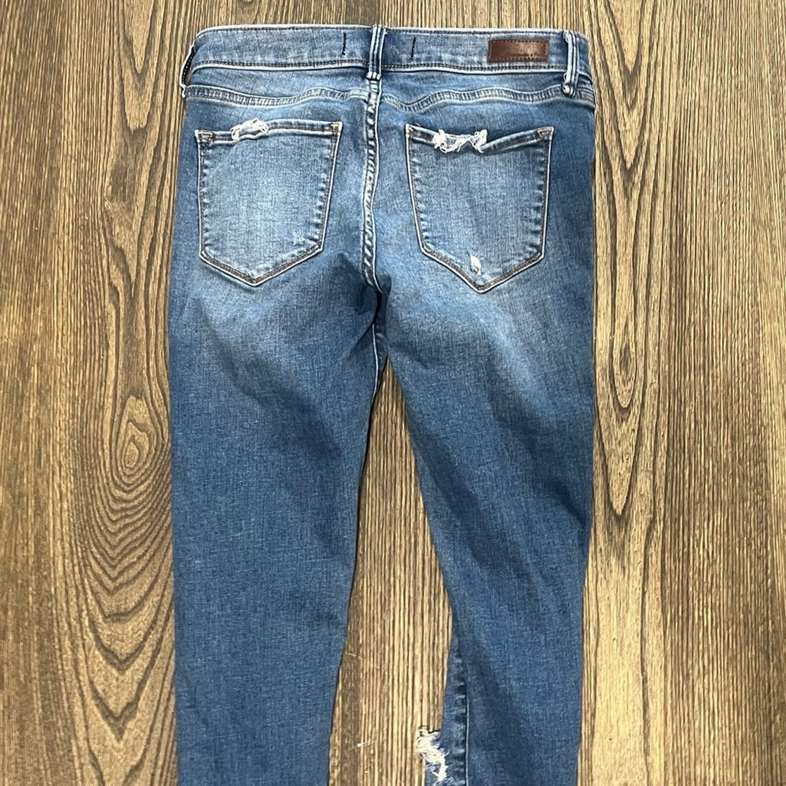 Abercrombie & Fitch Abercrombie & Fitch The Super Skinny Jeans Mid Rise Siz 27/4 Size 27" / US 4 / IT 40 - 11 Thumbnail