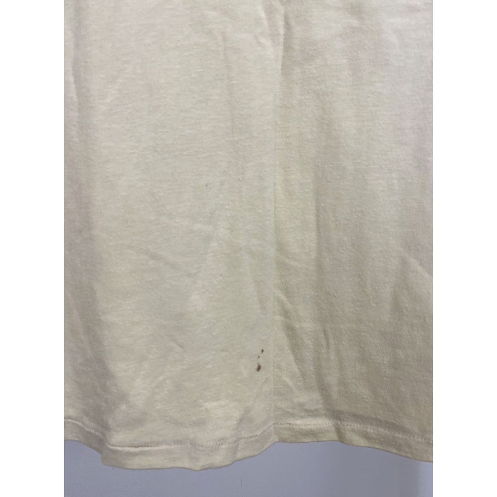 Vintage VTG 80s TDK Quality Recording Tape Cassette Promo Ched Super Thin T-Shirt M Shirt Mens Beige 80s Theme Shirt Mens Size US M / EU 48-50 / 2 - 5 Thumbnail