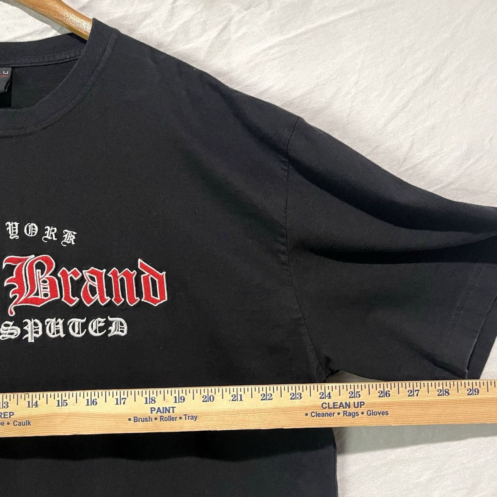 Fubu VINTAGE FUBU Shirt Mens 2XL Black Short Sleeve Embroidered New York Undisputed Size US XXL / EU 58 / 5 - 7 Thumbnail