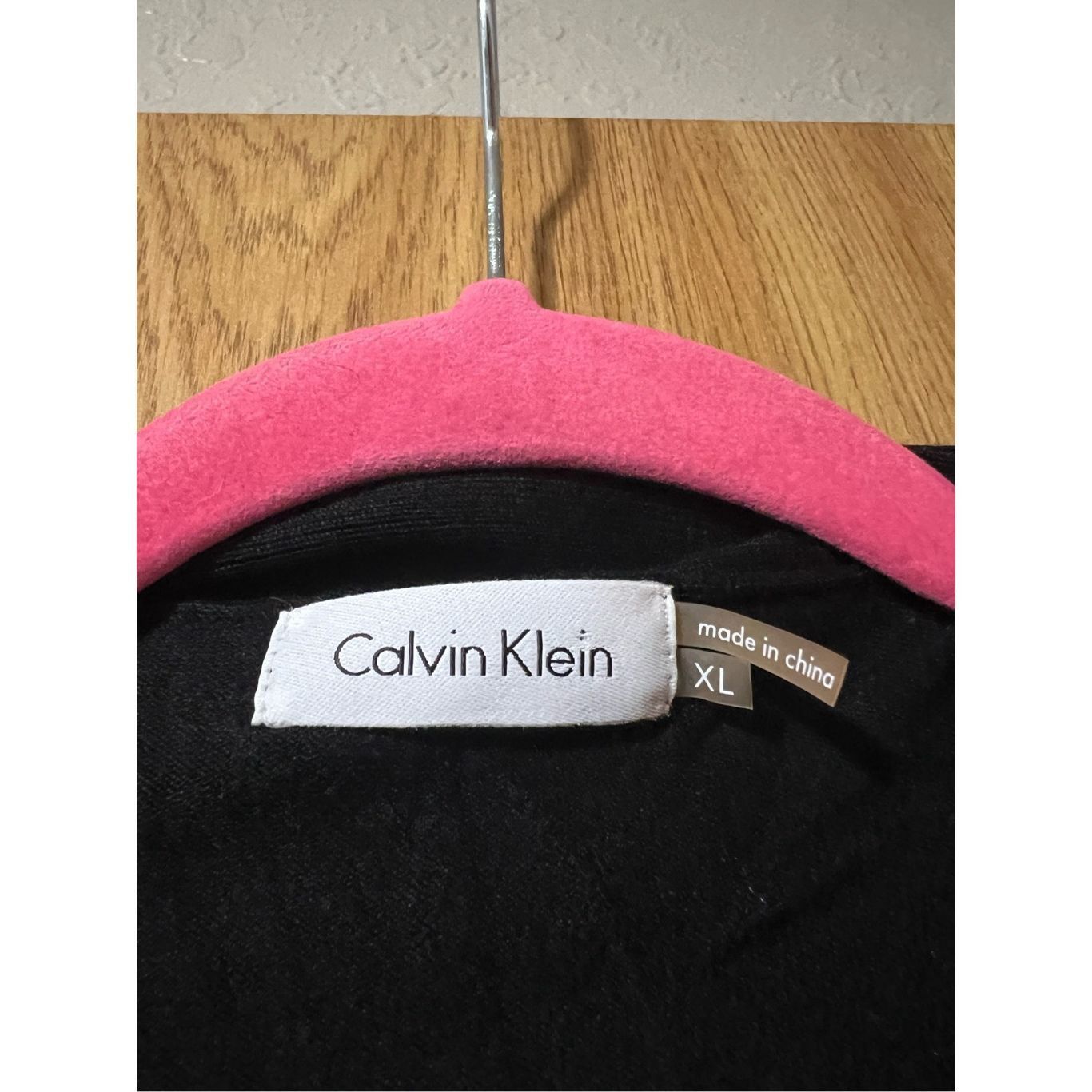 Calvin Klein Calvin Klein Black Open Front Cardigan Woman’s Size XL Size XL / US 12-14 / IT 48-50 - 5 Thumbnail