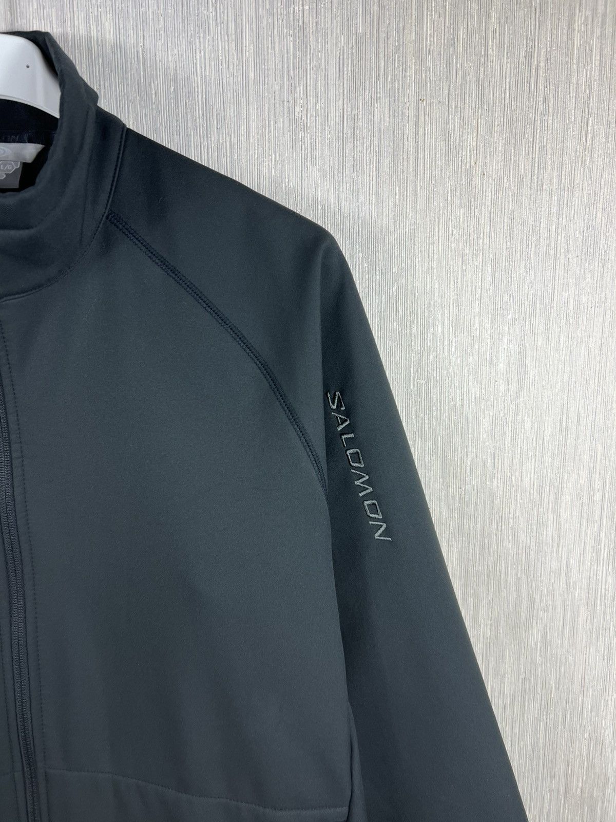 Salomon Vintage Salomon fleece zip jacket softshell y2k gorpcore Size US L / EU 52-54 / 3 - 3 Thumbnail