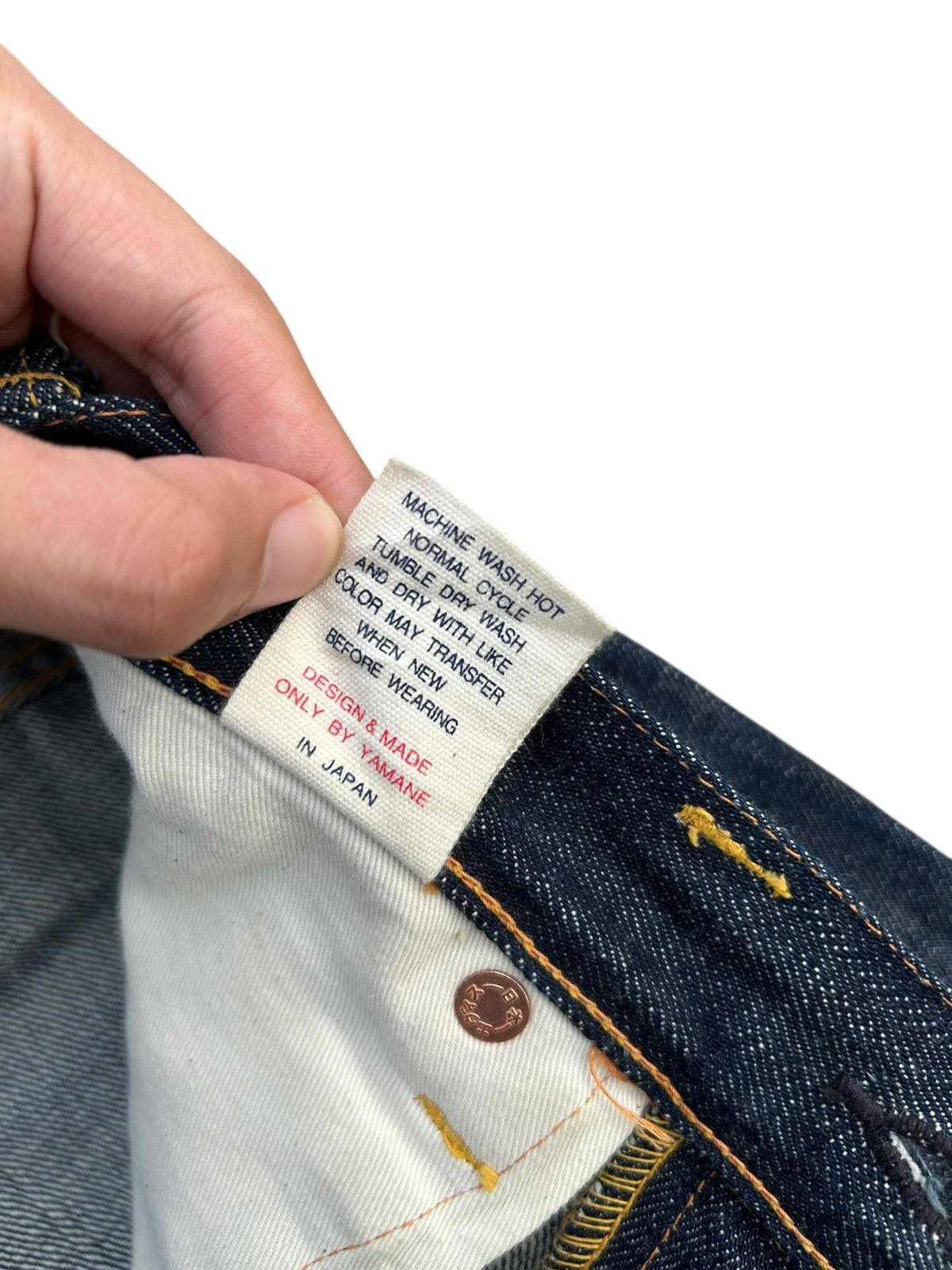 Evisu VINTAGE EVISU DAICOCK SELVEDGE MADE IN JAPAN DENIM JEANS Size US 31 - 12 Thumbnail