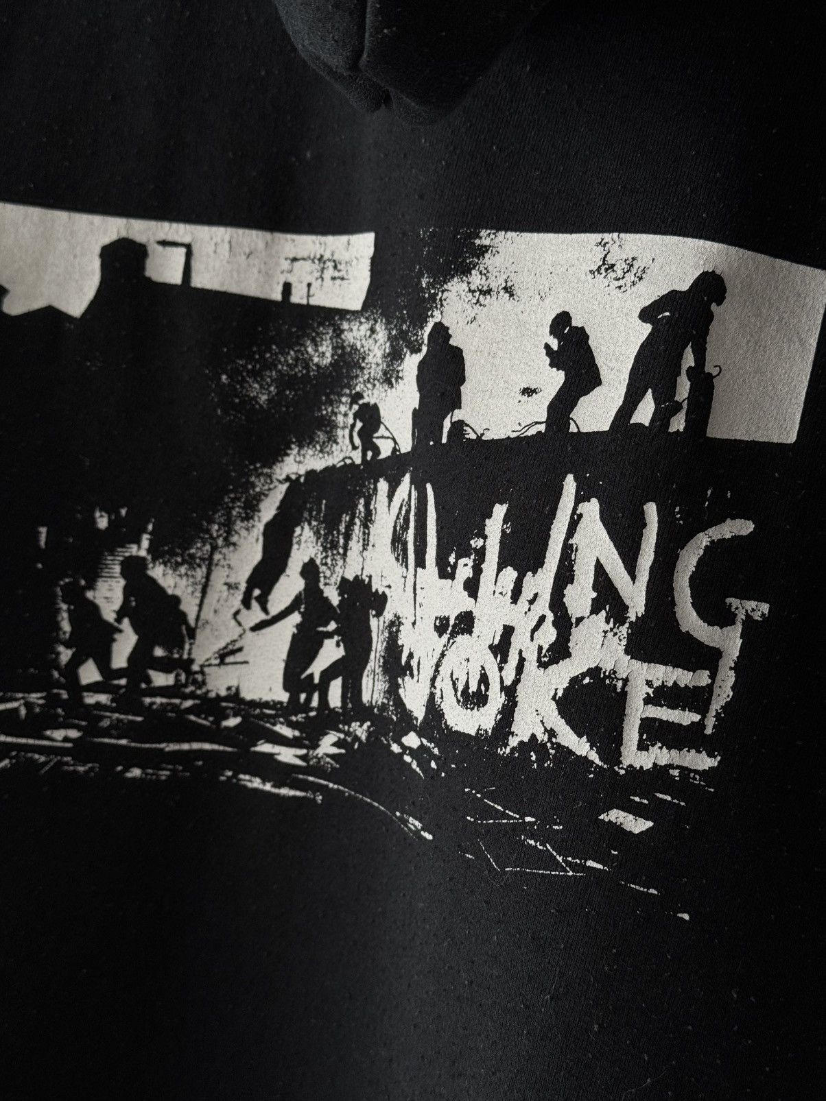 Band Tees Vintage 00s Killing Joke ‘Requiem’ Band Navy Hoodie Size US L / EU 52-54 / 3 - 5 Thumbnail