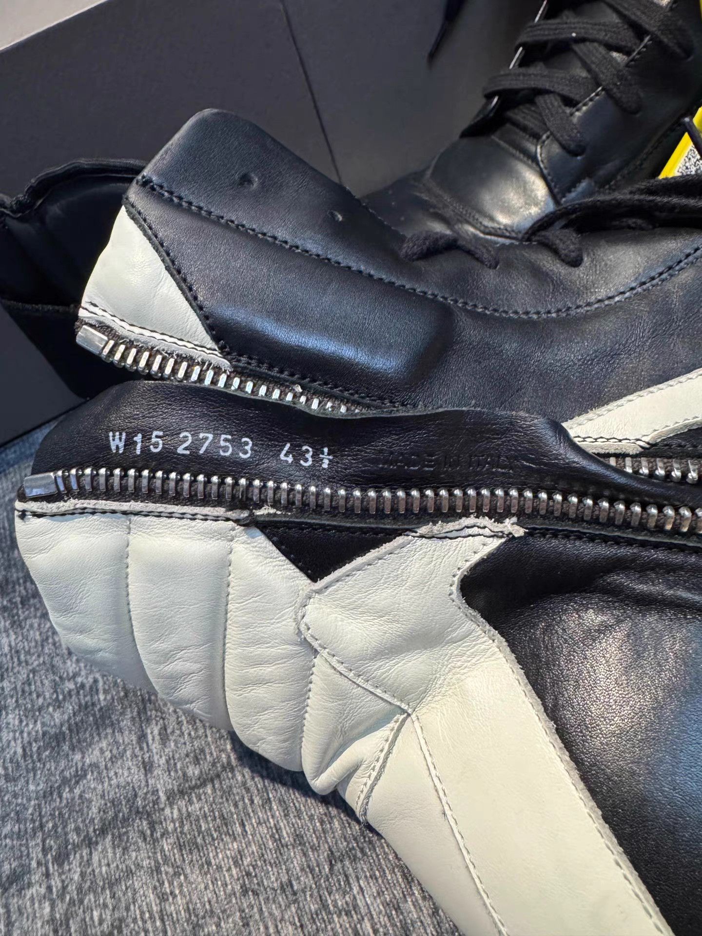 Rick Owens Rick Owens Mainline Triangle Sneakers Size US 10.5 / EU 43-44 - 8 Thumbnail