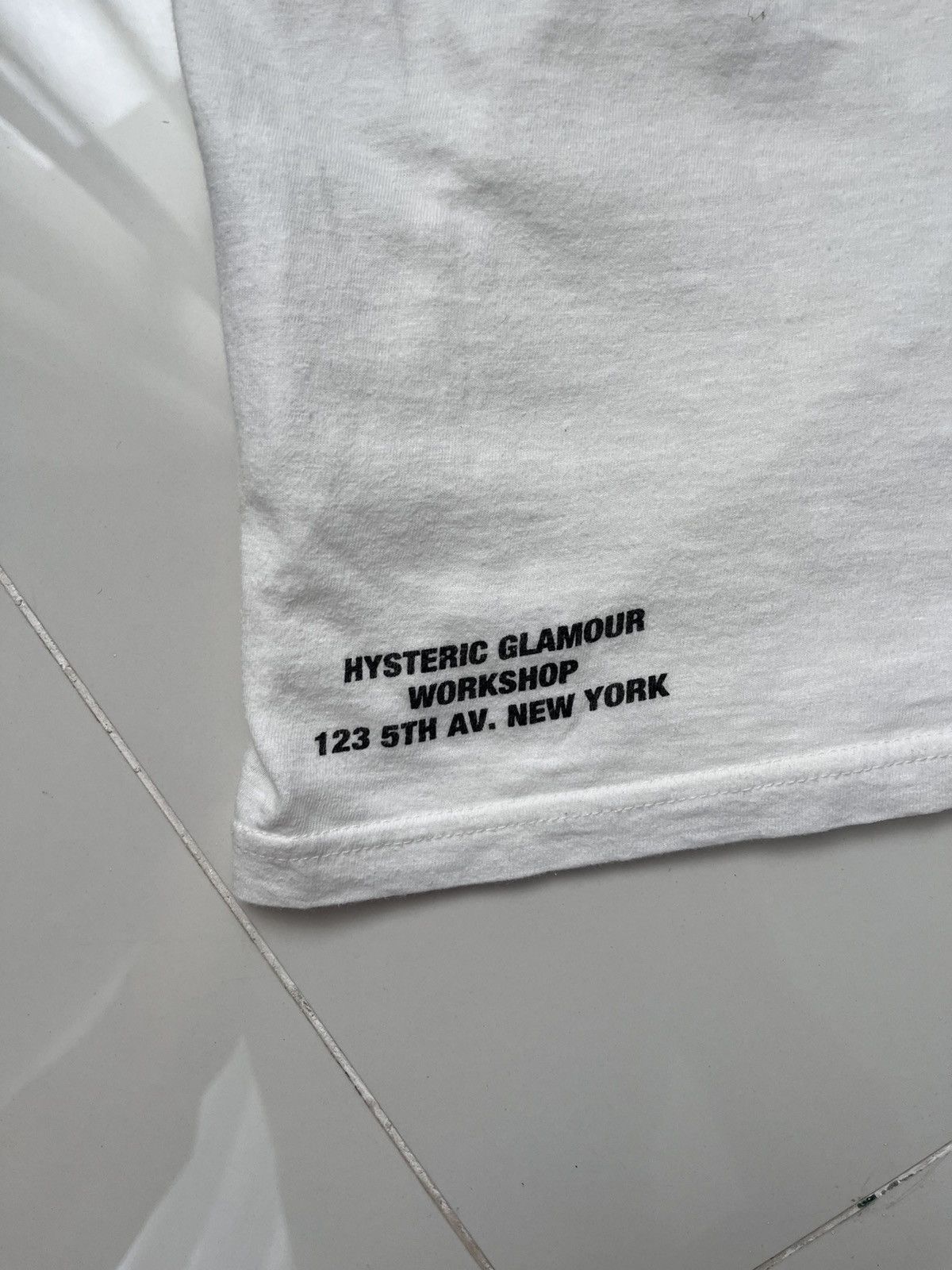 Hysteric Glamour HYSTERIC GLAMOUR WORKSHIP BIG BOOBS LADY Y2K VINTAGE TEE Size US S / EU 44-46 / 1 - 5 Thumbnail
