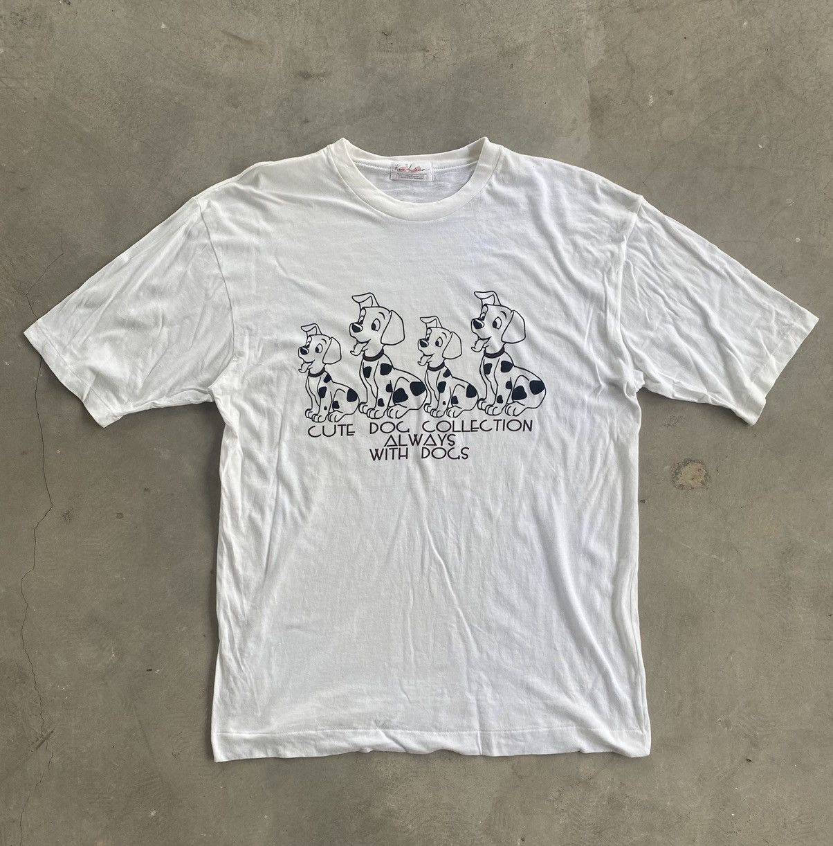 Japanese Brand × Vintage VINTAGE 90s KIM ANDERSON DOG COLLECTION TEE Size US L / EU 52-54 / 3 - 1 Thumbnail