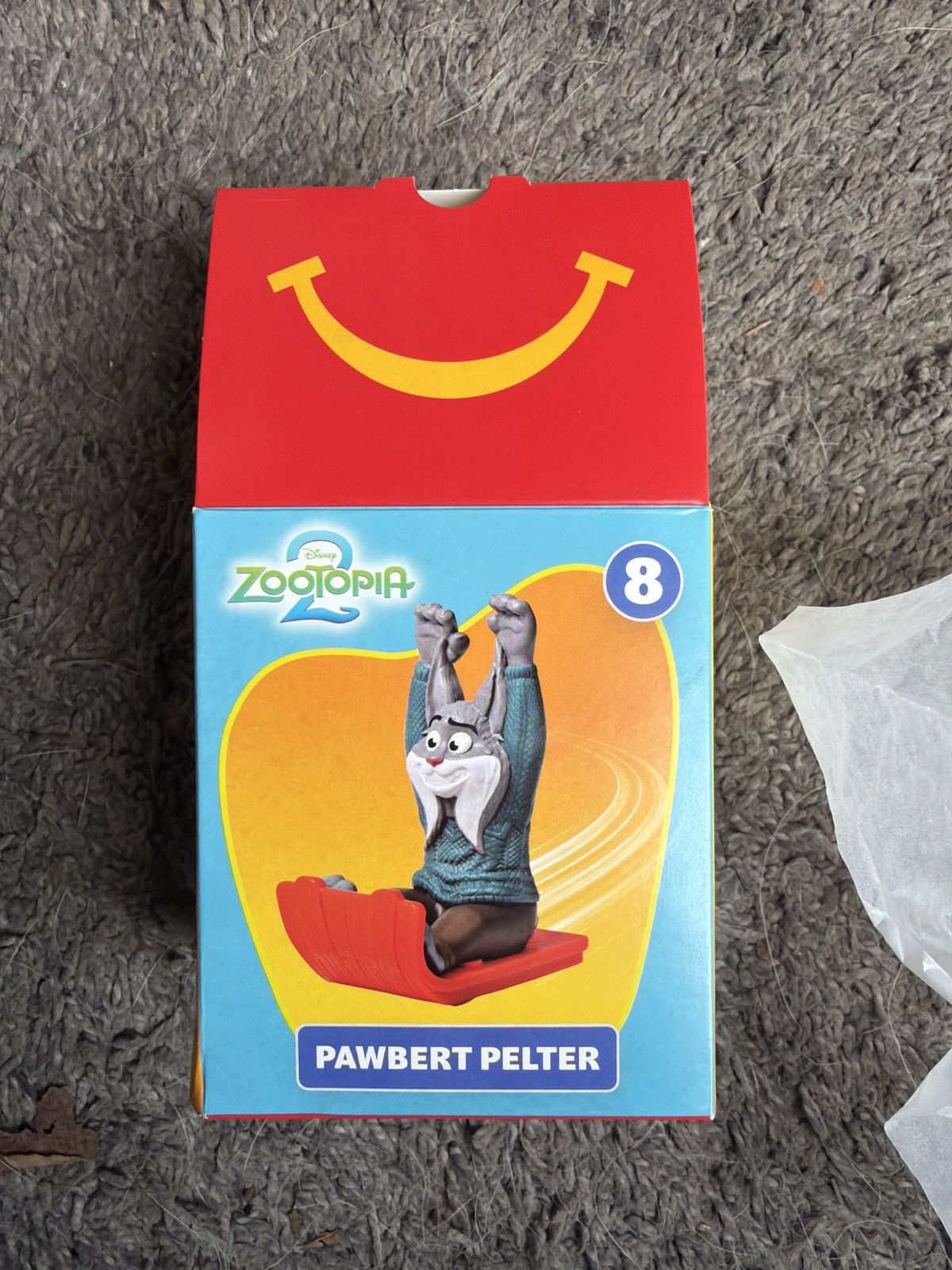 Disney 2025 McDonald’s Zootopia 2 Pawbert Pelter Size ONE SIZE - 5 Thumbnail