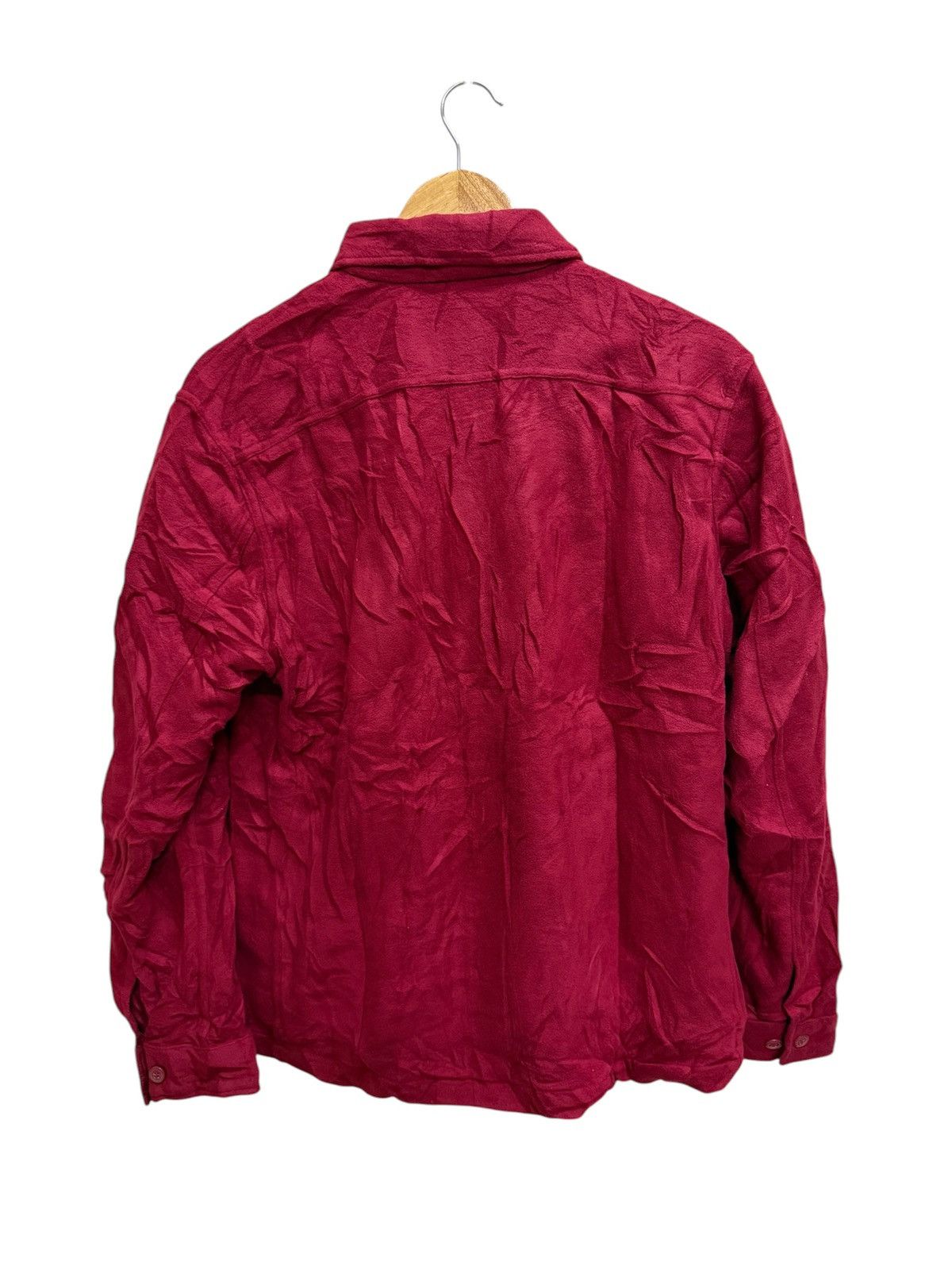 Japanese Brand × Uniqlo Uniqlo Button Up Longsleeve Micro Fleece Shirt Size US M / EU 48-50 / 2 - 2 Thumbnail