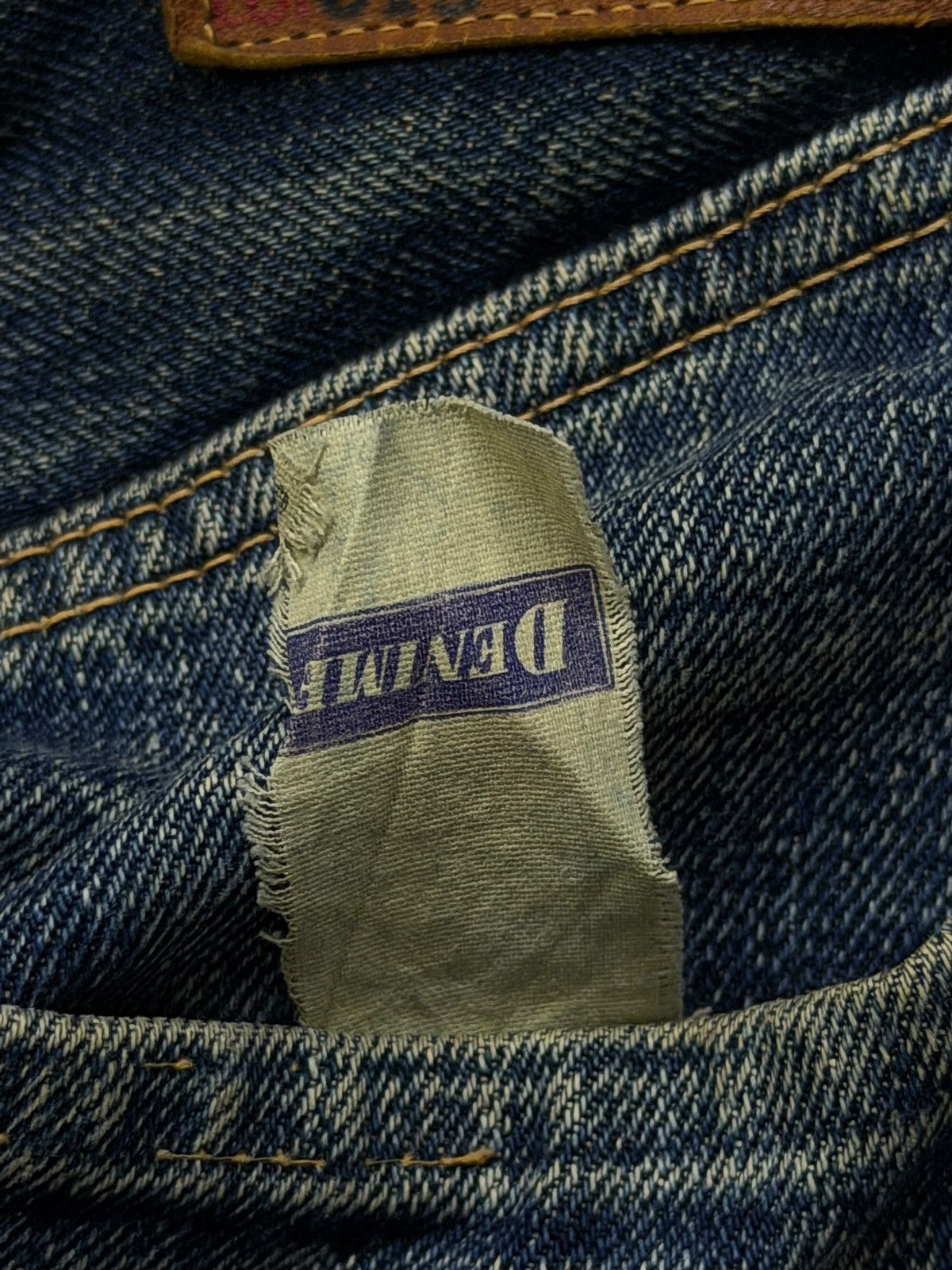 Denime Vintage 90s Denime Lot 013 Orizzonti Japan Selvedge | W29 Size US 29 - 18 Thumbnail