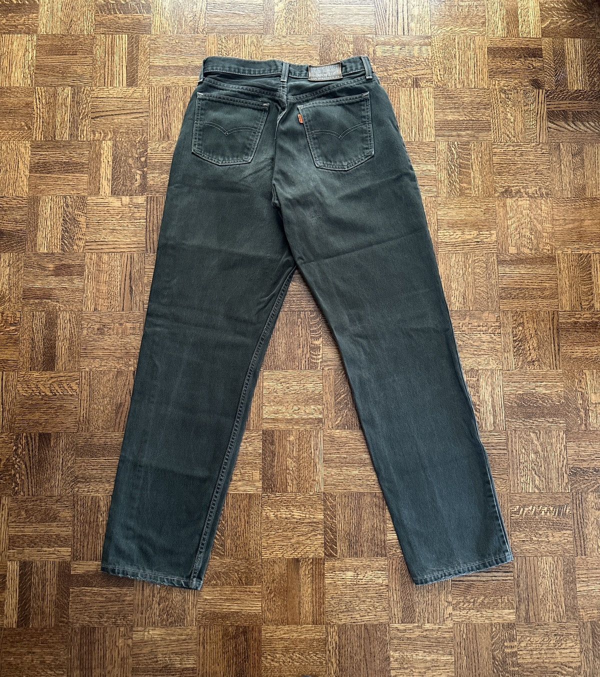 Vintage 90s Olive Green Levi’s Orange Tab 616 Denim Jeans