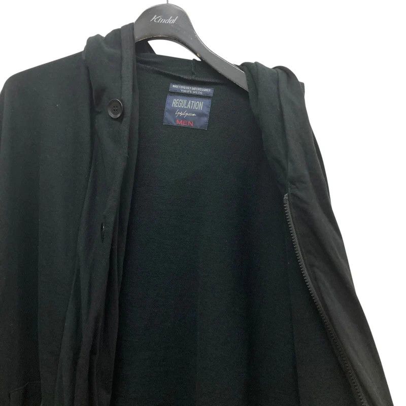 Yohji Yamamoto REGULATION Yohji Yamamoto long zip hoodie Size US L / EU 52-54 / 3 - 5 Thumbnail