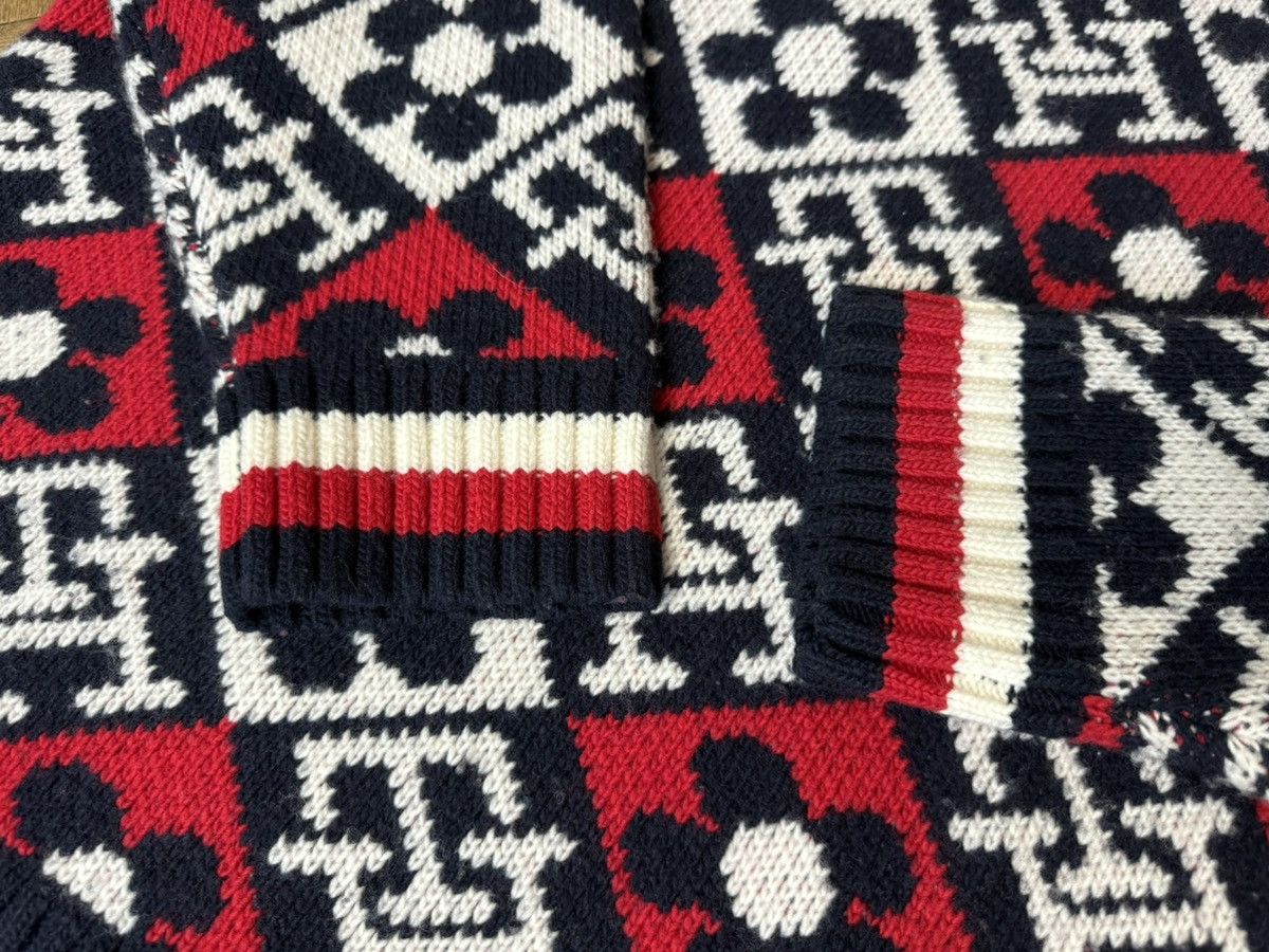 Tommy Hilfiger Tommy Hilfiger x Richard Quinn Monogram Wool Turleneck L Size US L / EU 52-54 / 3 - 7 Thumbnail