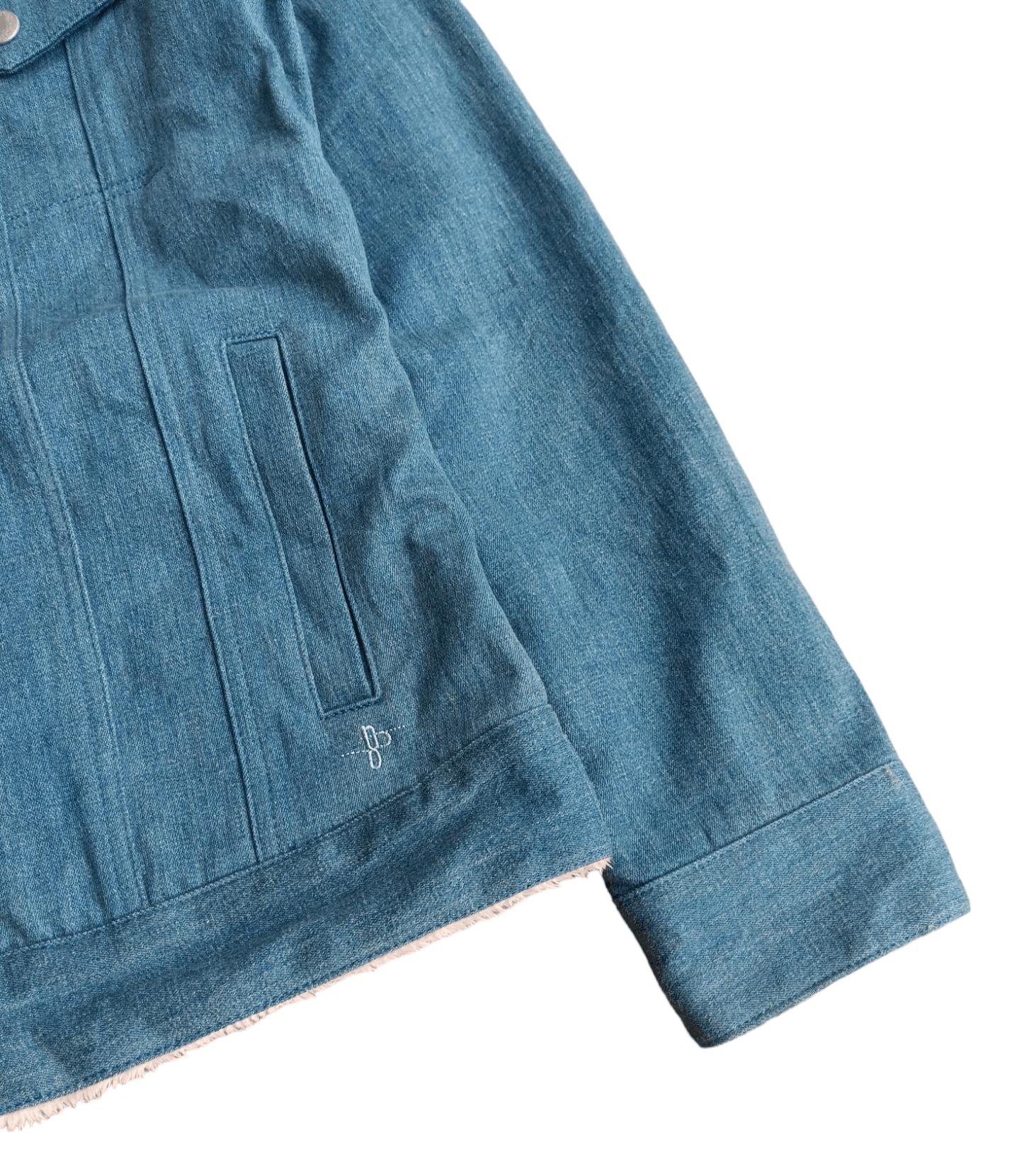 Japanese Brand × NO ID No Id denim sherpa jacket Size US M / EU 48-50 / 2 - 2 Thumbnail