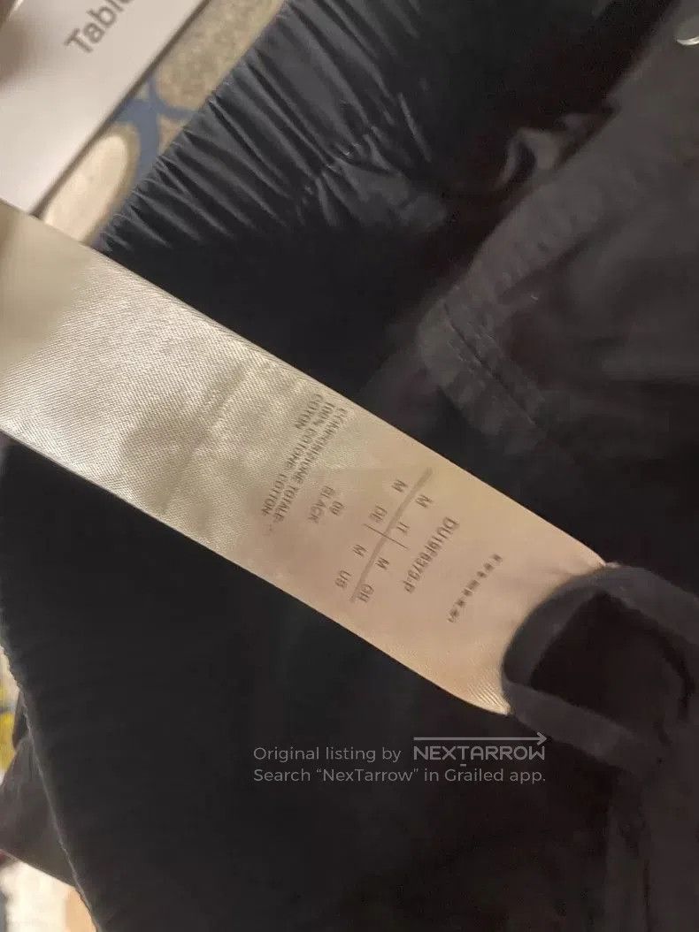Rick Owens Rick Owens Waxed Cloth Drop-Crotch Pants. Size US 27 - 3 Thumbnail
