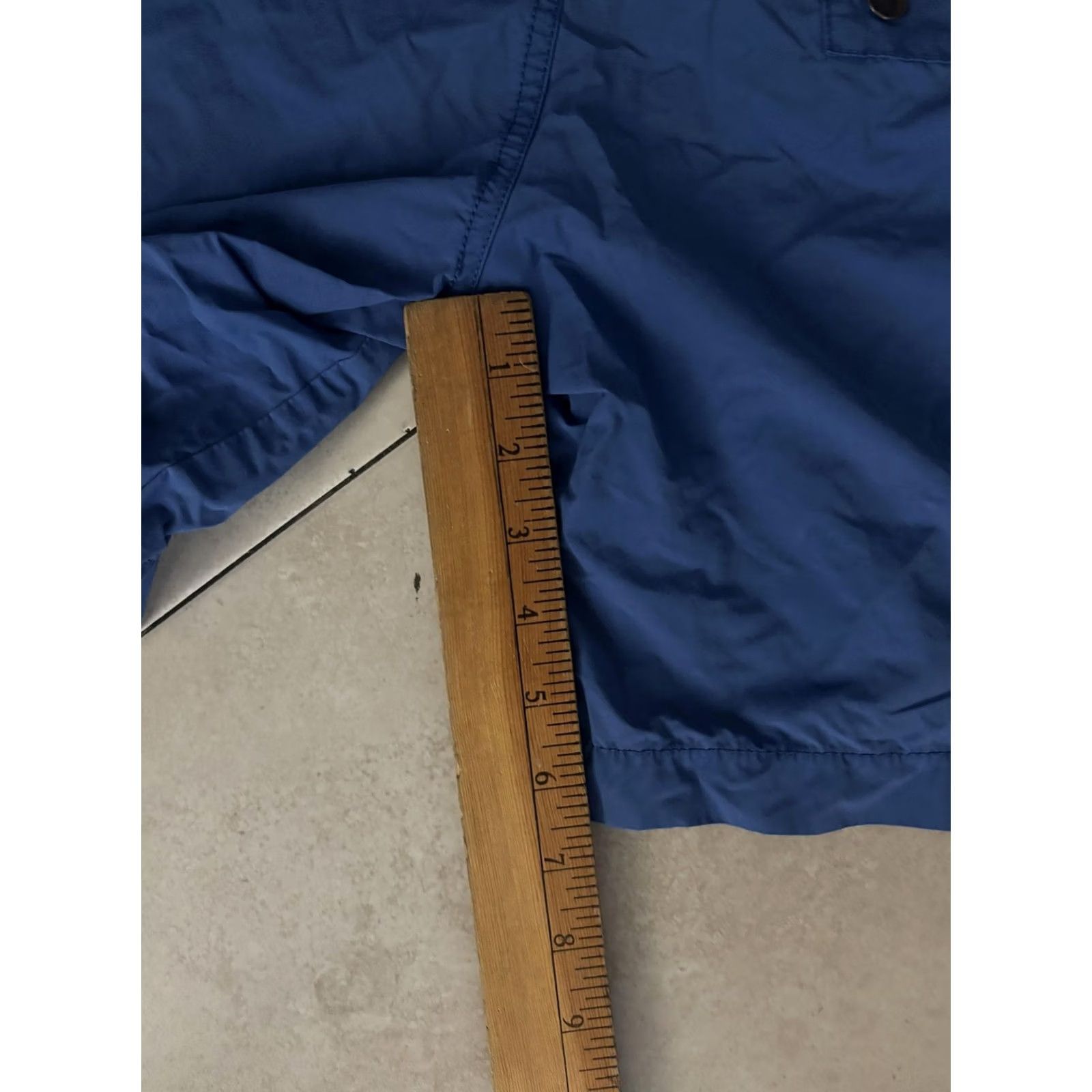 RLX Ralph Lauren RLX Ralph Lauren Mens Large Blue Swim Shorts Elastic Waist Cargo Pockets Trunks Size US 33 - 6 Thumbnail