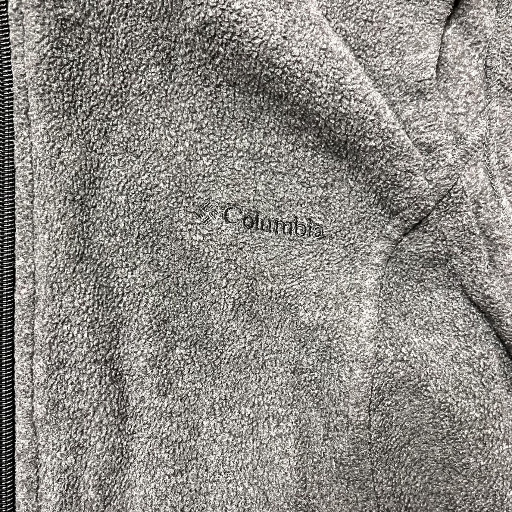 Vintage Columbia Vest Womens Large Gray Fleece Full Zip Pockets Outdoor Layering Size L / US 10 / IT 46 - 2 Thumbnail