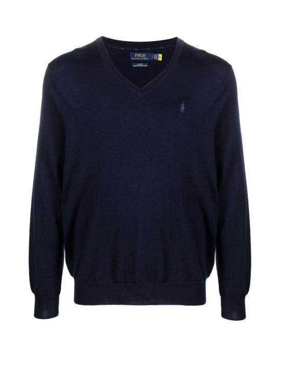 Ralph Lauren POLO RALPH LAUREN Men Sweater 710876848002 PULLOVERHUNTER NAVY Blue Size US L / EU 52-54 / 3 - 1 Preview