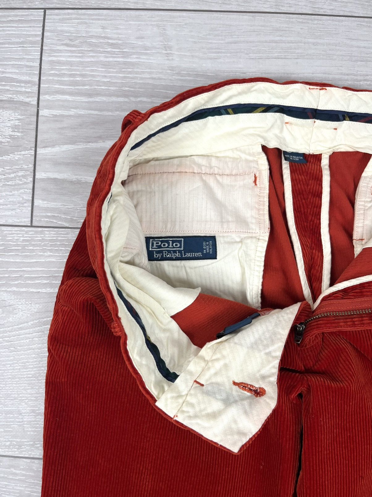 Polo Ralph Lauren Polo Ralph Lauren Vintage Velvet Corduroy Pants Chinos Size US 32 / EU 48 - 9 Thumbnail