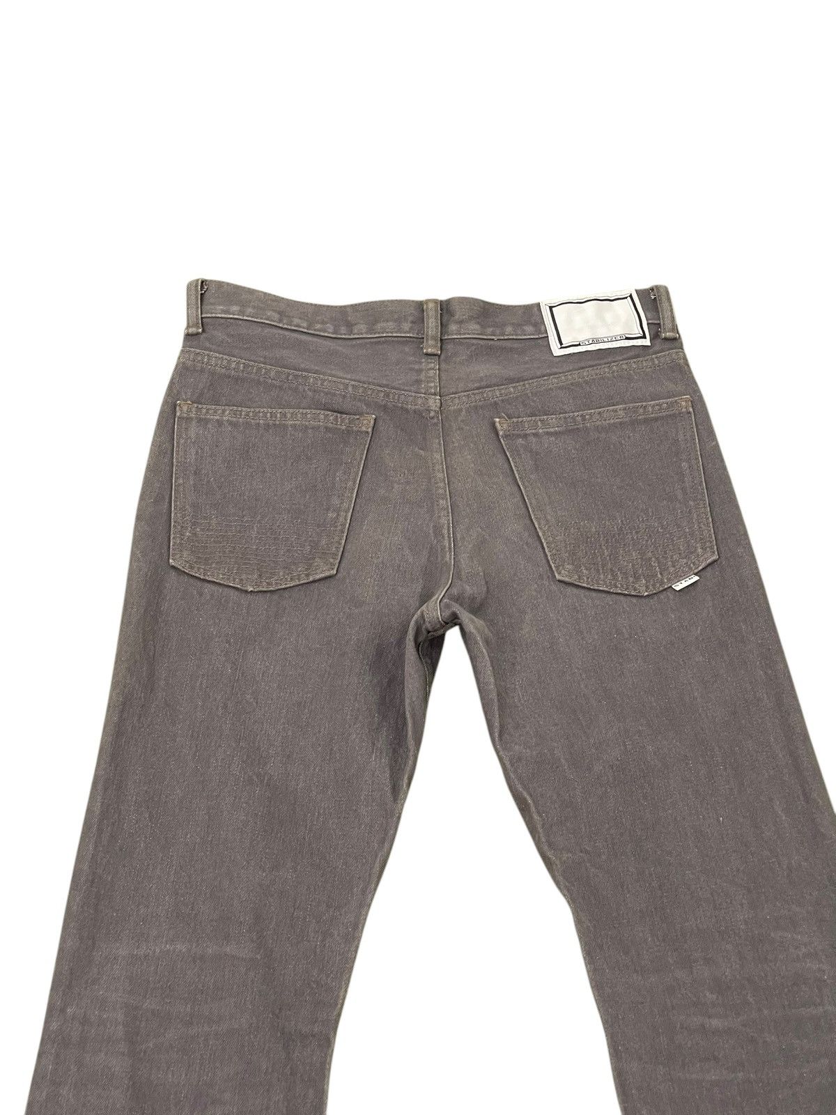 Japanese Brand Flare Jeans Stabilizer Distress Boot Cut 1🟦3 Size US 29 - 15 Thumbnail