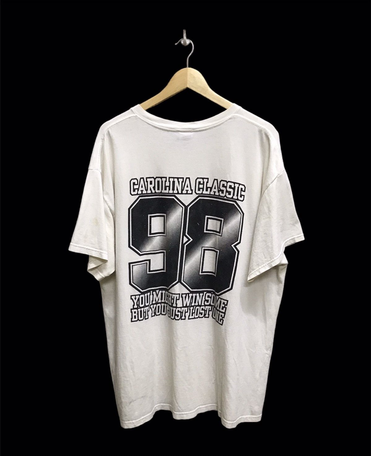 NFL VINTAGE 90s NFLP CAROLINA CLASSIC BULLDOG VS AGGIES TSHIRT Size US XL / EU 56 / 4 - 2 Thumbnail