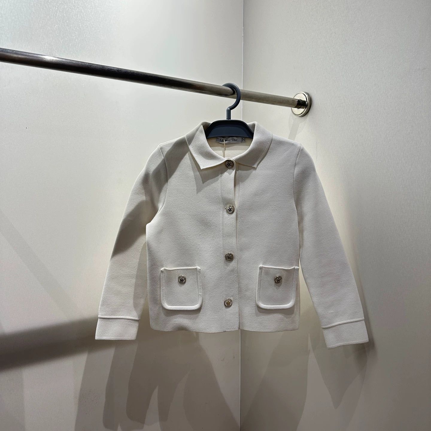 Christian Dior Monsieur Dior Star Button Short Jacket feb475 34 Size XS / US 0-2 / IT 36-38 - 1 Thumbnail