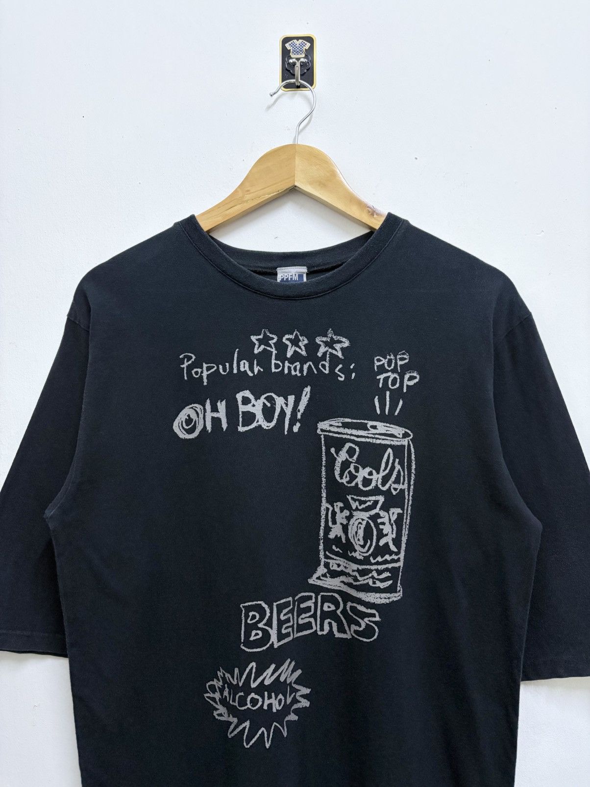PPFM Vintage 90's PPFM Ripoff Andy Warhol Campbells Soup T-Shirt Size US M / EU 48-50 / 2 - 3 Thumbnail