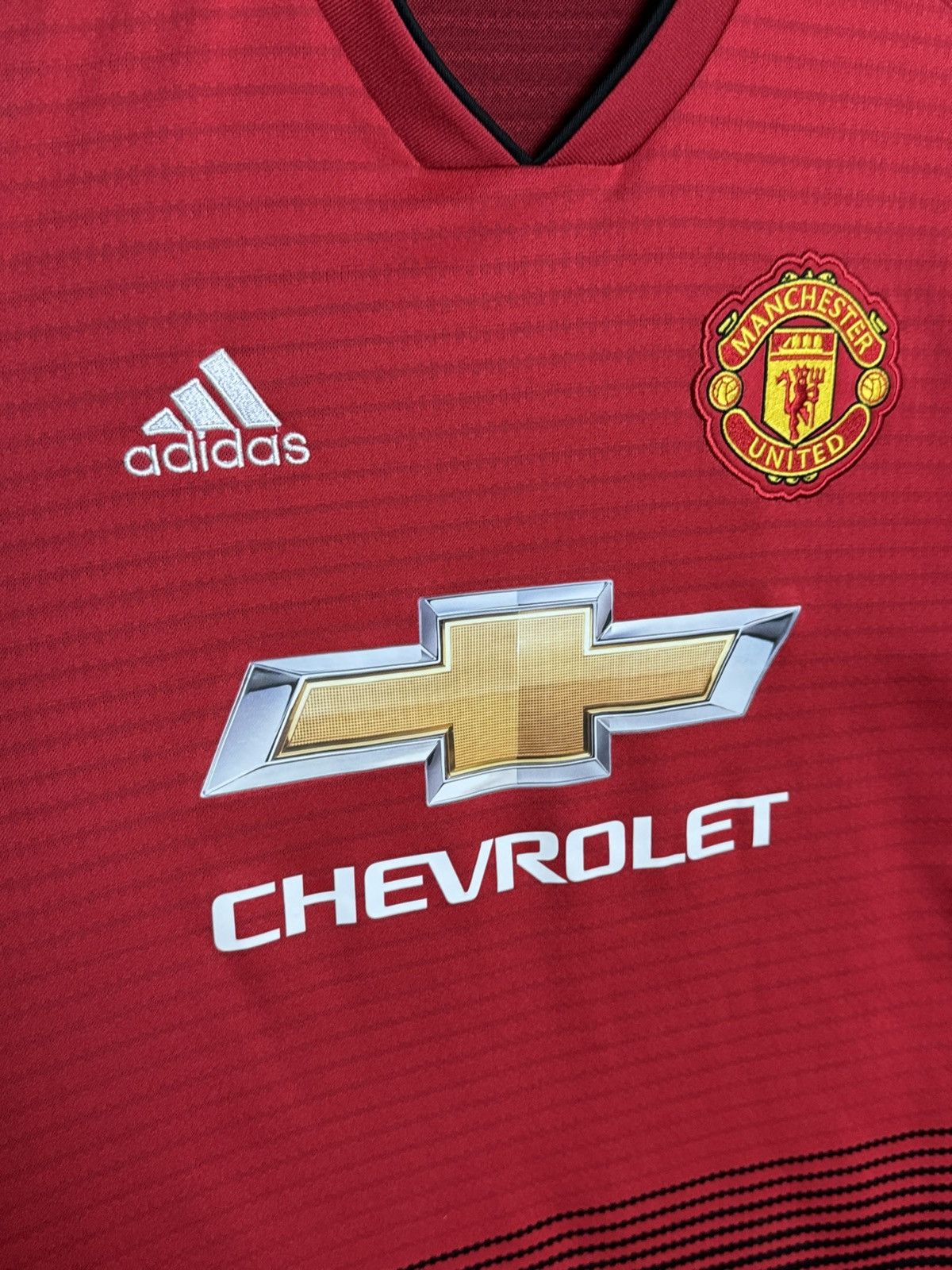 Adidas Manchester United 18/19 Home Football Jersey T-Shirt Size US M / EU 48-50 / 2 - 3 Thumbnail