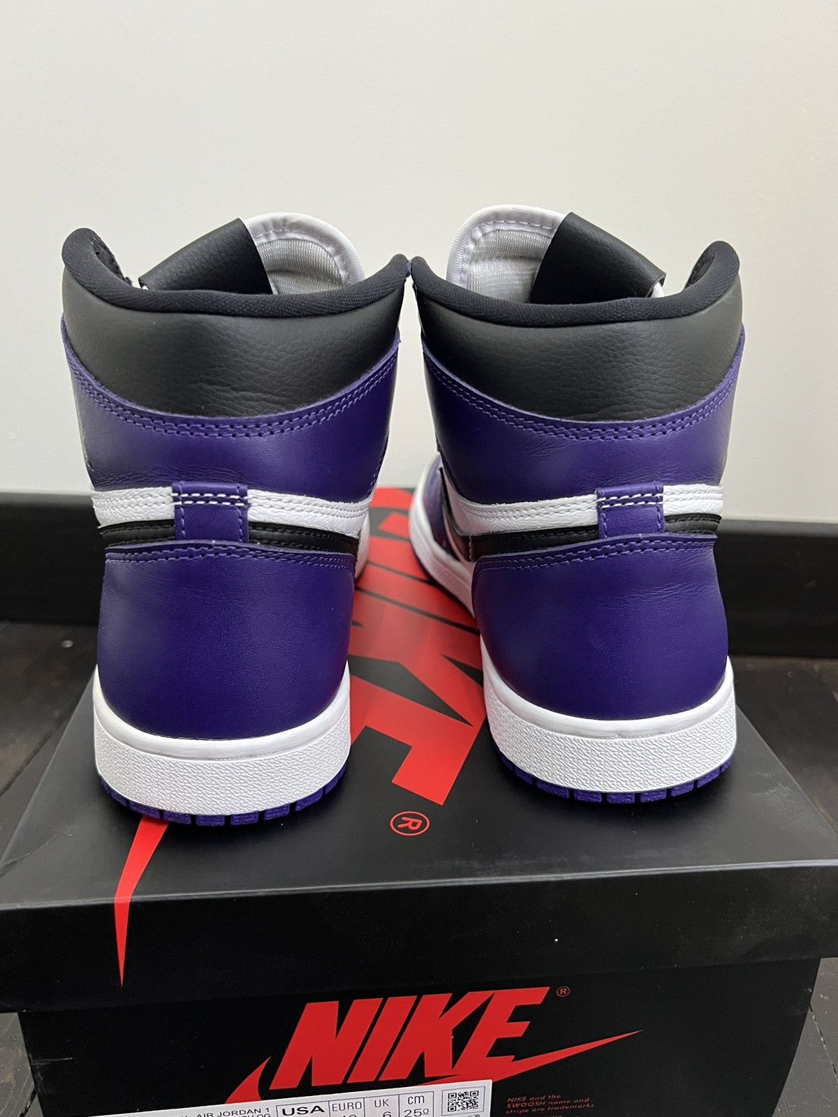 Jordan Brand Air jordan 1 High court purple Size US 7 / EU 40 - 4 Thumbnail