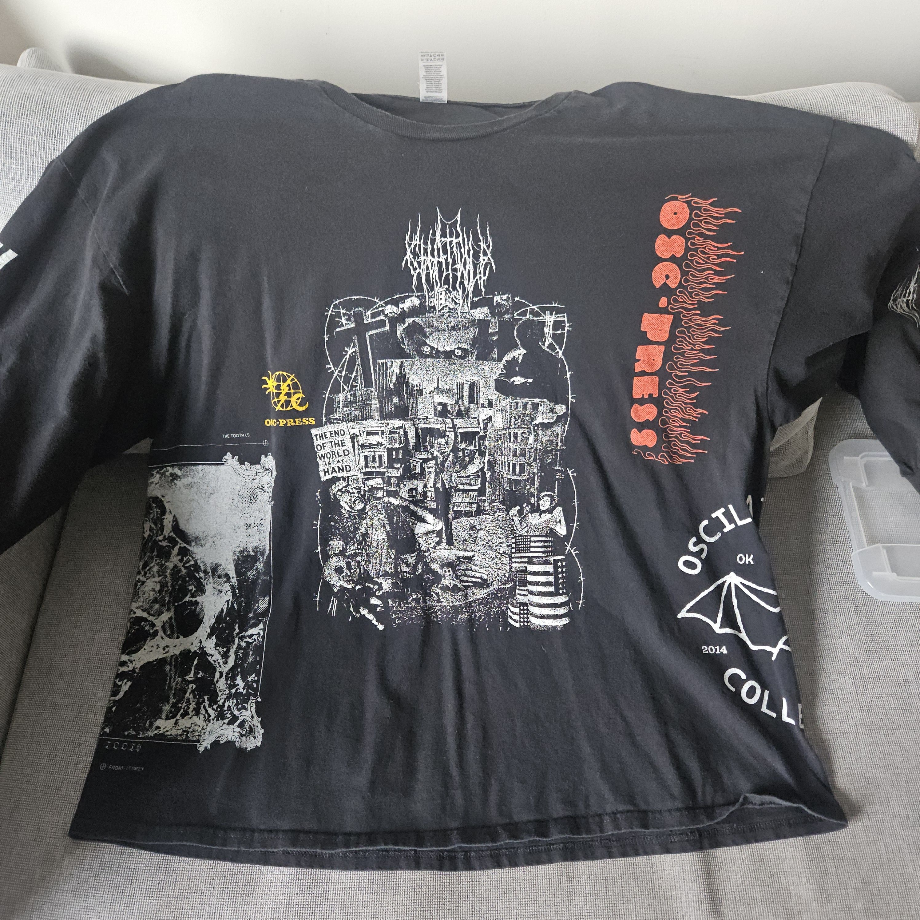 Other Chat Pile Custom 3XL Long Sleeve Tee Size US XXL / EU 58 / 5 - 7 Thumbnail