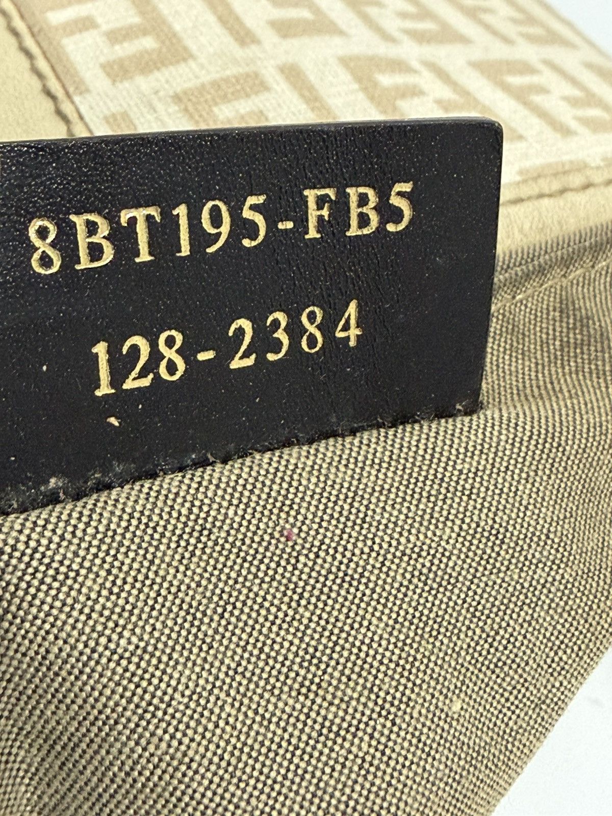 Fendi FENDI PRE-OWNED 2000-2010 Zucchino Canvas crossbody bag Size ONE SIZE - 5 Thumbnail